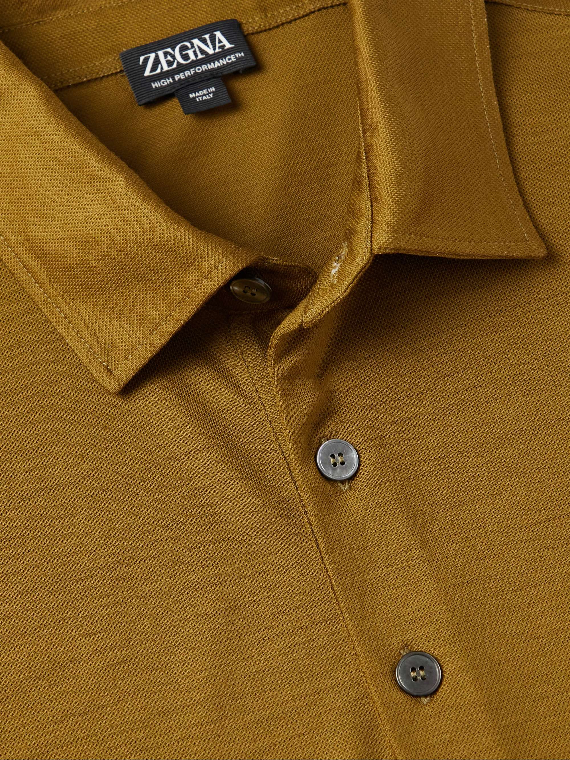 ZEGNA Wool Polo Shirt