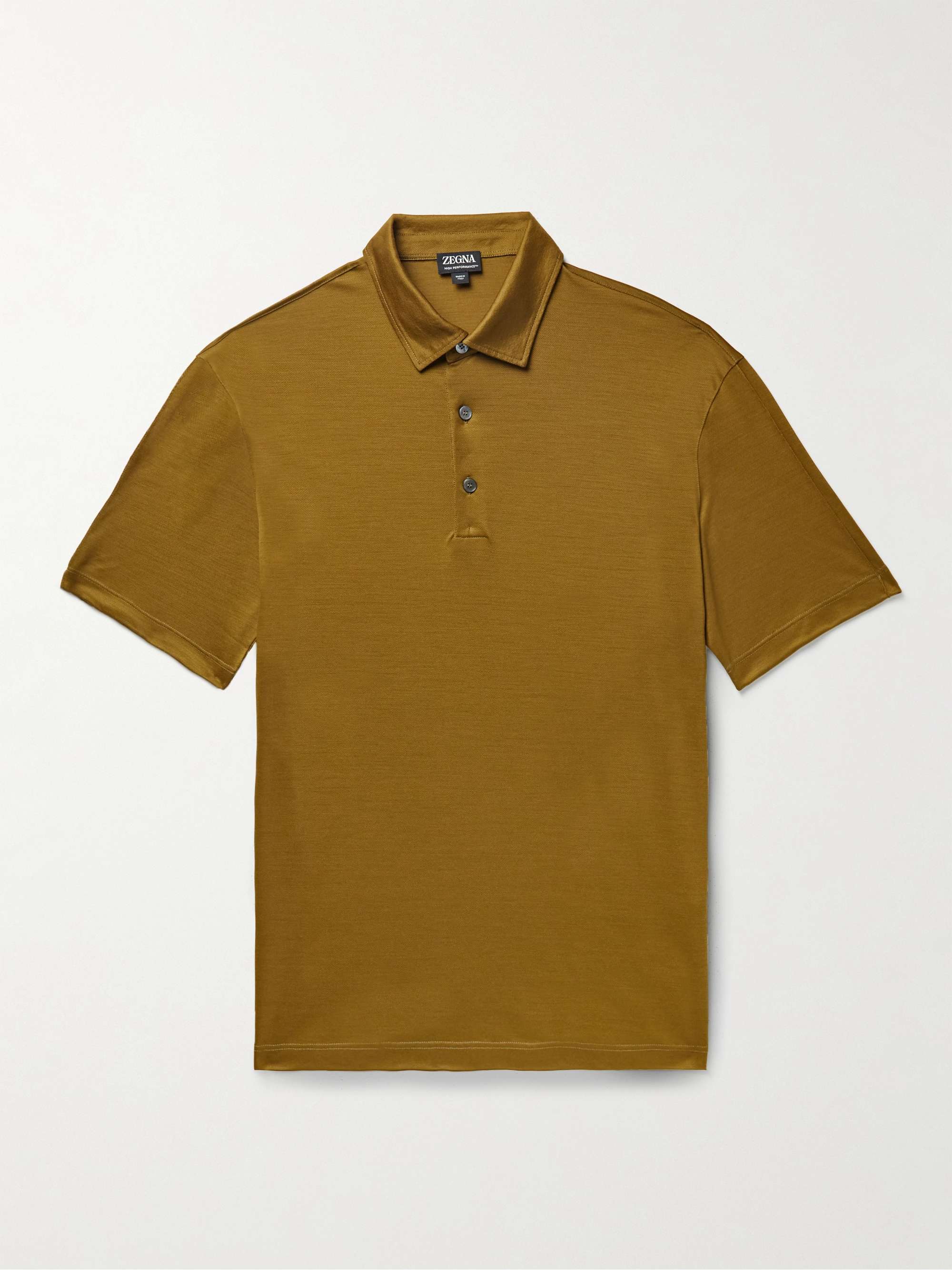 ZEGNA Wool Polo Shirt for Men | MR PORTER