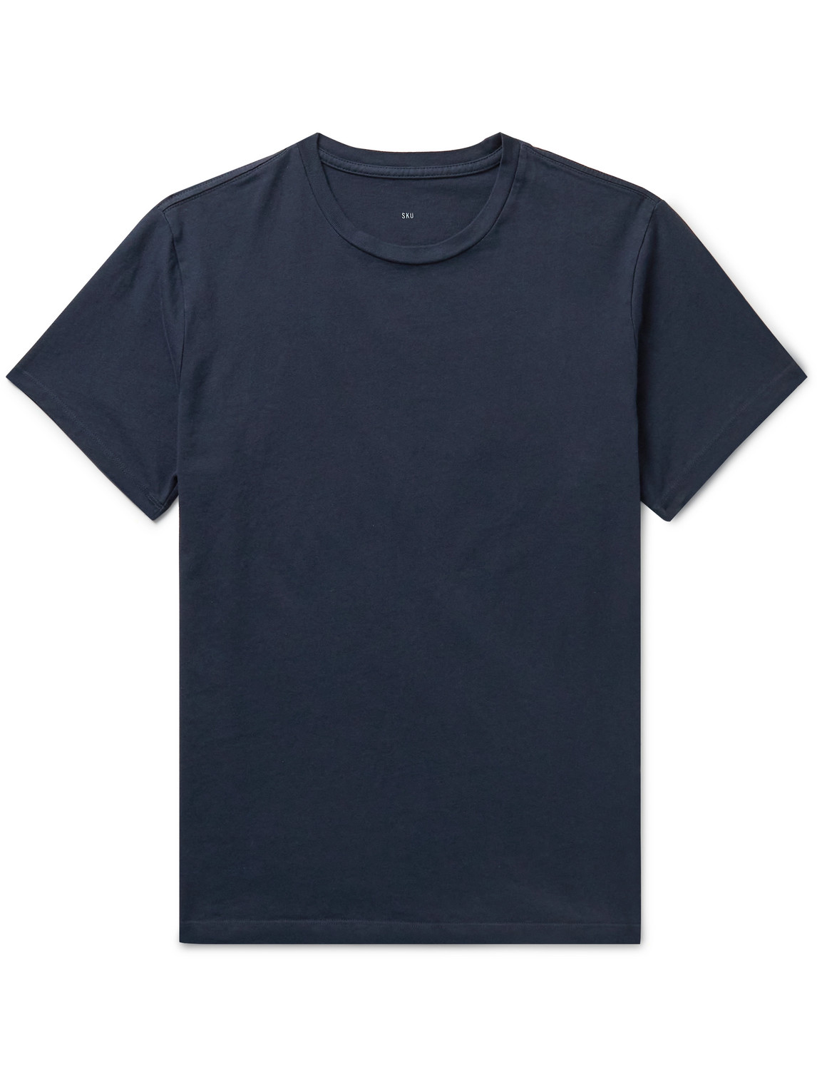 Recycled and Organic Cotton-Jersey T-Shirt