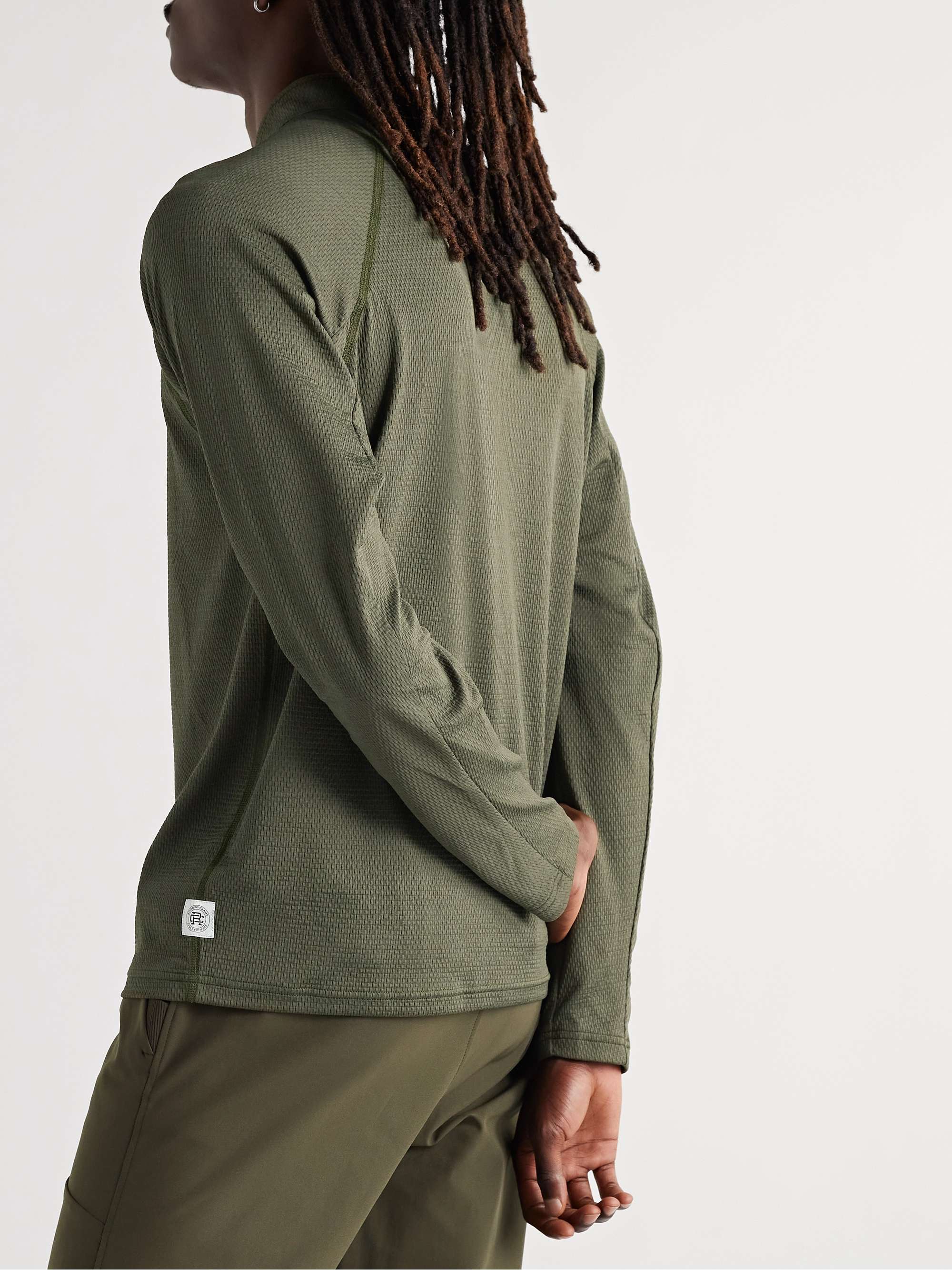 REIGNING CHAMP Solotex® Mesh Half-Zip Top