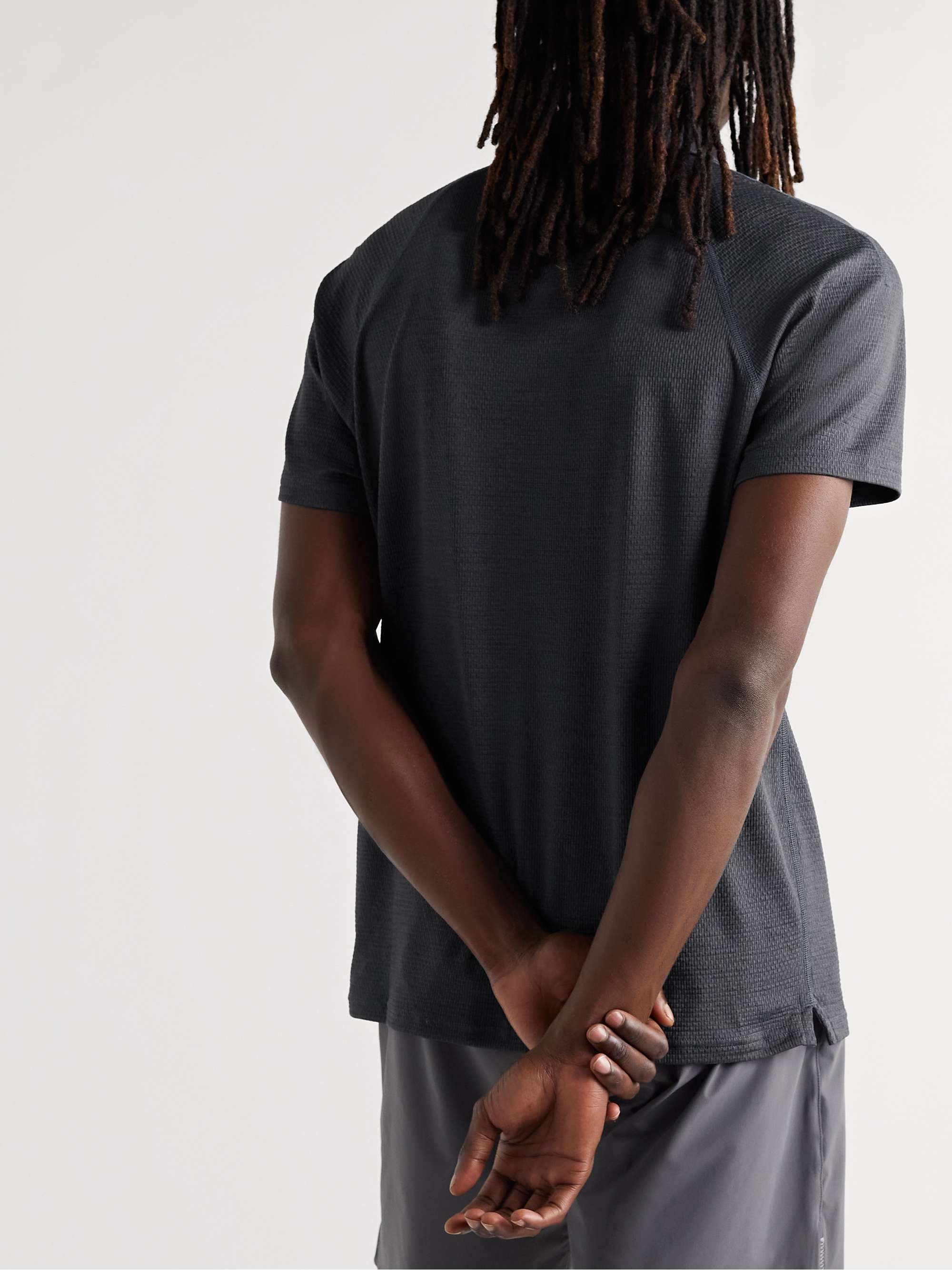 REIGNING CHAMP Solotex® Mesh Polo Shirt