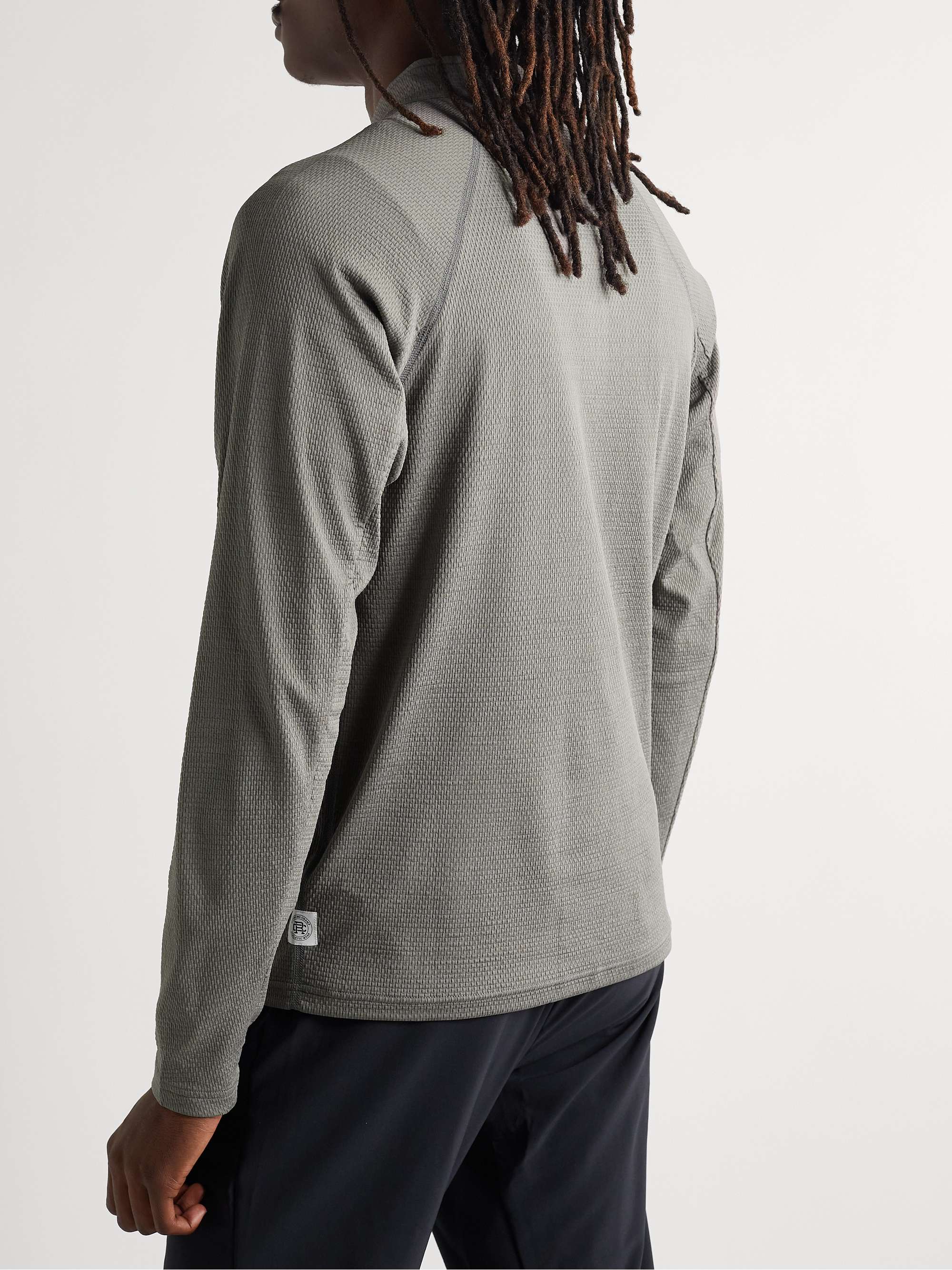 REIGNING CHAMP Solotex® Mesh Half-Zip Top