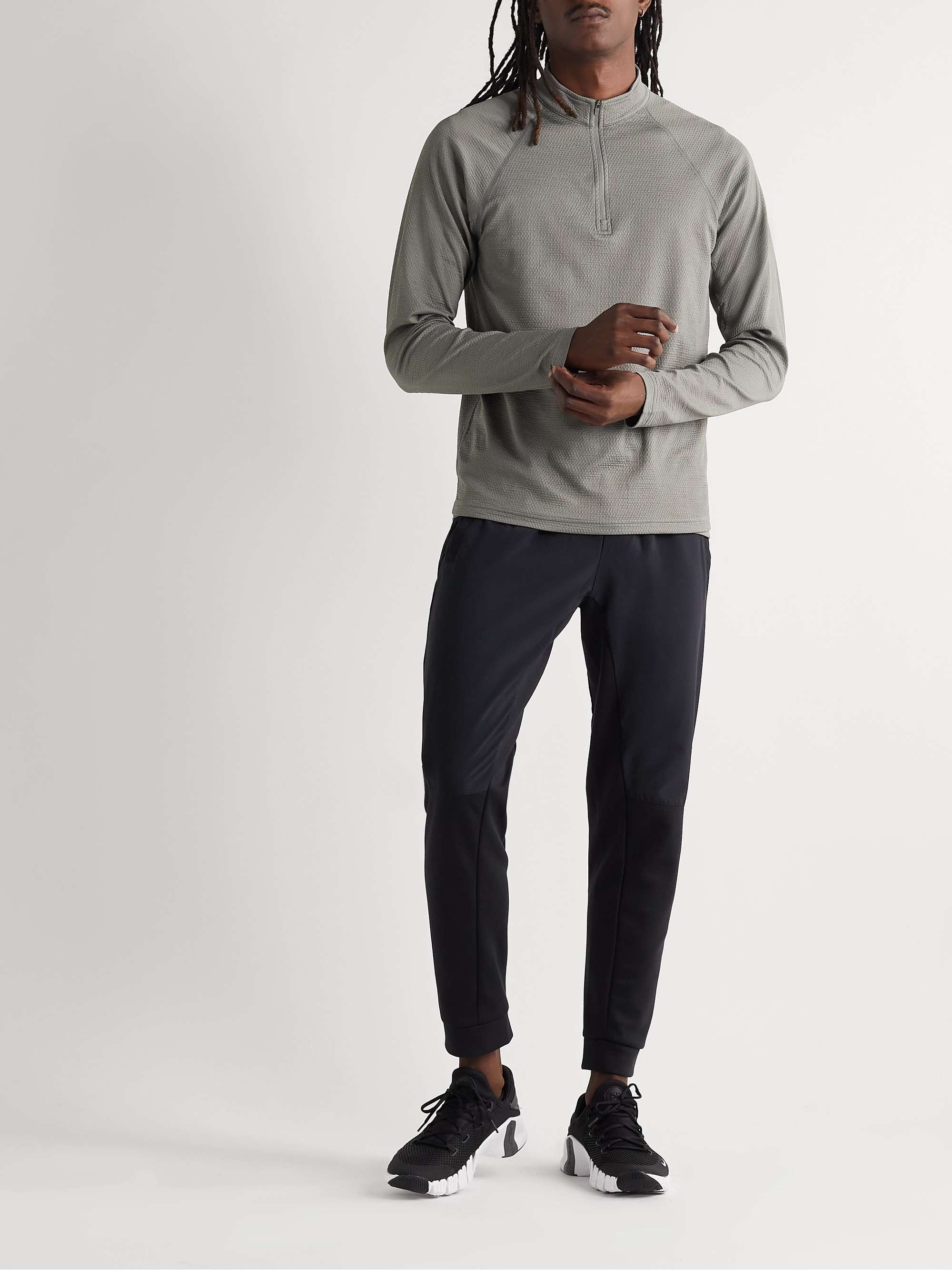 REIGNING CHAMP Solotex® Mesh Half-Zip Top