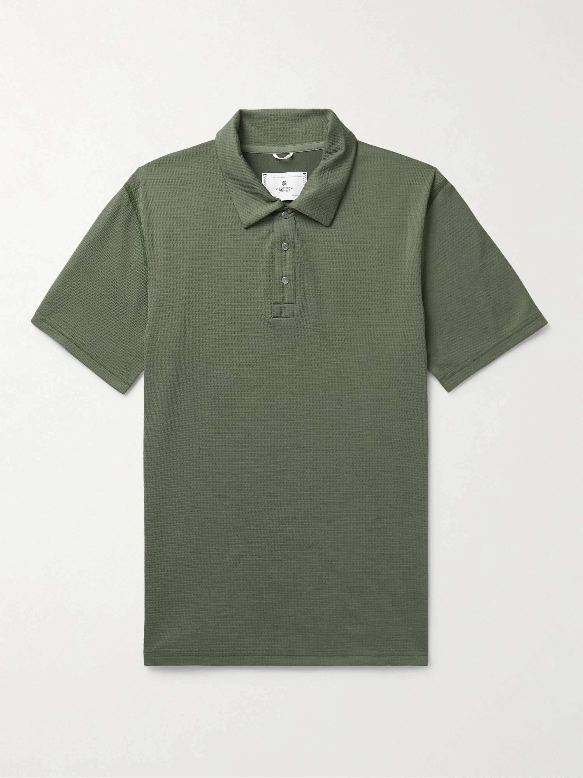 REIGNING CHAMP Solotex® Mesh Polo Shirt for Men | MR PORTER