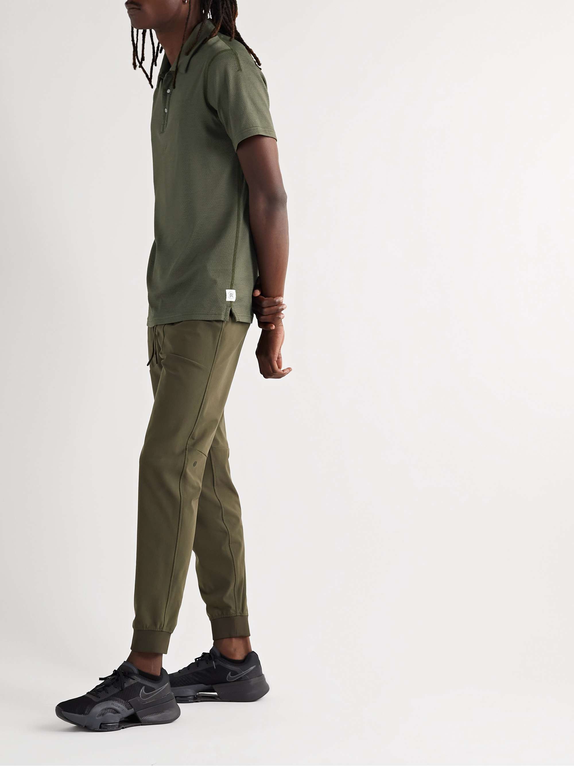 REIGNING CHAMP Solotex® Mesh Polo Shirt