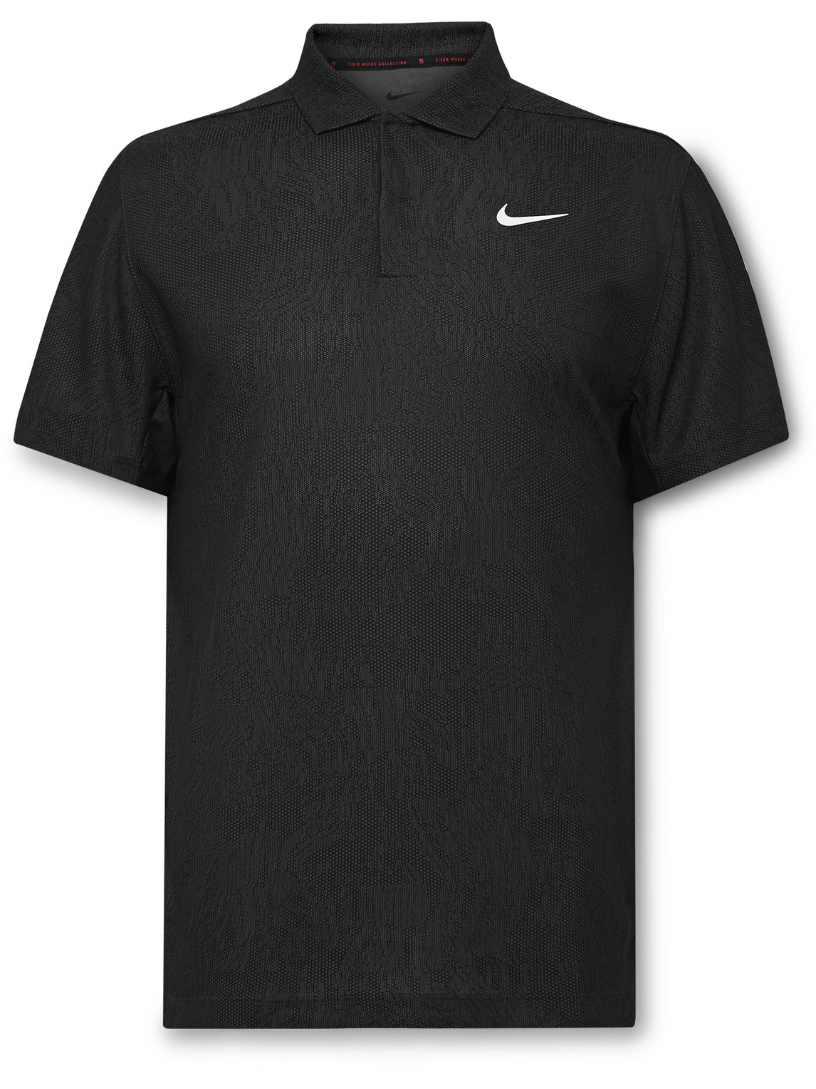 Nike Tiger Woods Drifit Adv Jacquard Golf Polo Shirt In Black ModeSens