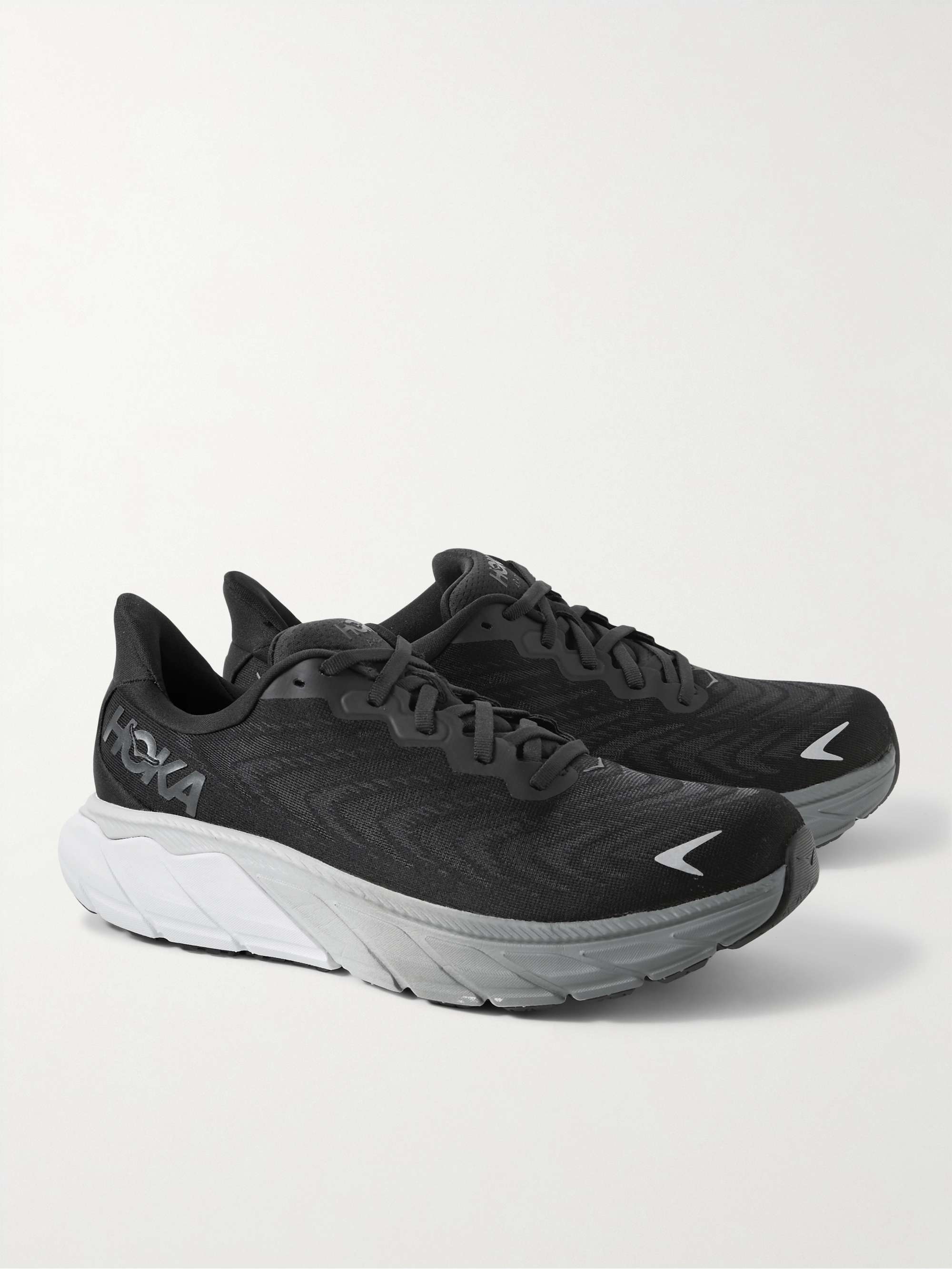 HOKA ONE ONE Arahi 6 Wide-Fit Mesh Running Sneakers