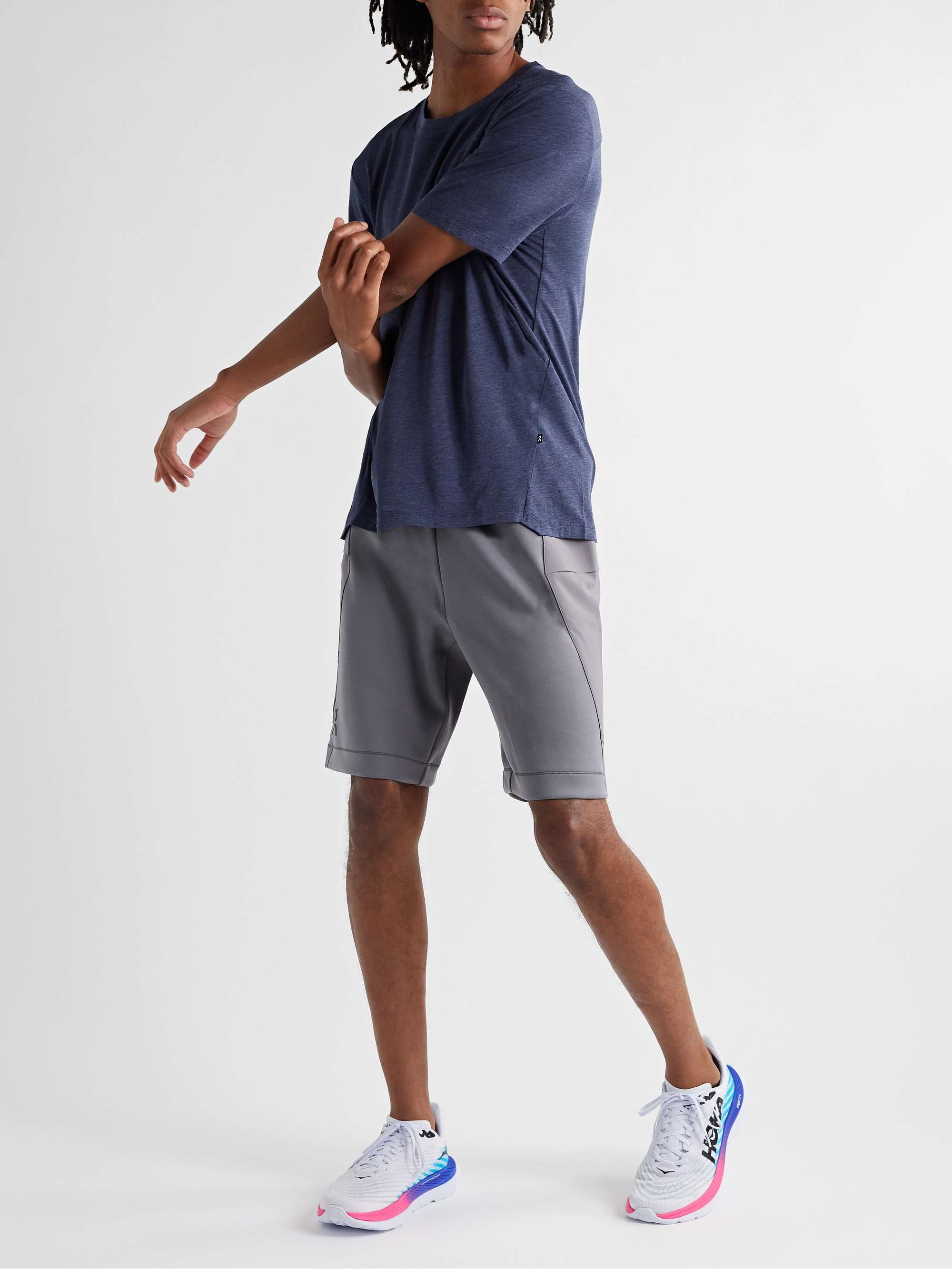 HOKA ONE ONE Mach 5 Rubber-Trimmed Mesh Sneakers