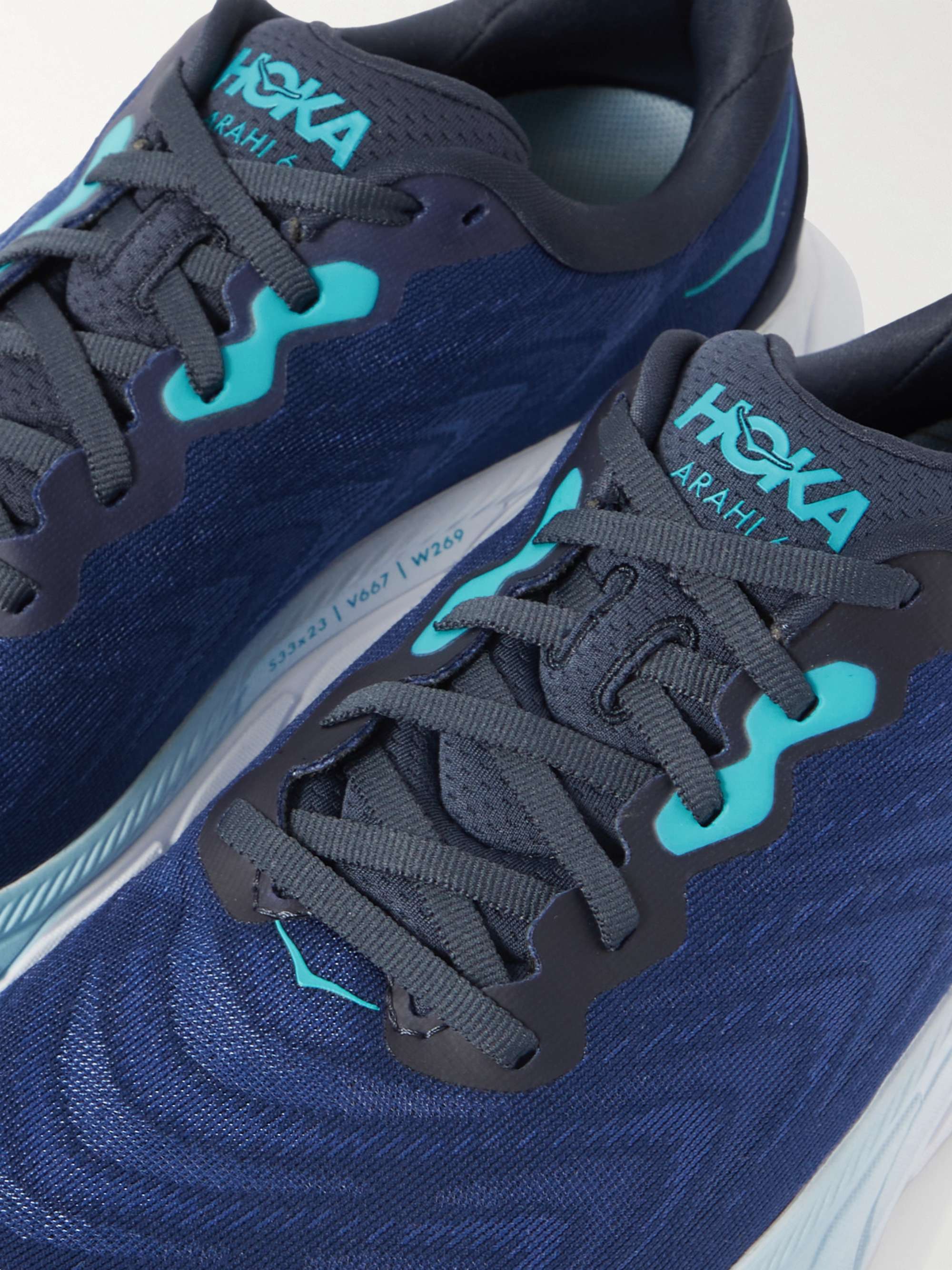HOKA ONE ONE M Arahi 6 Mesh Running Sneakers