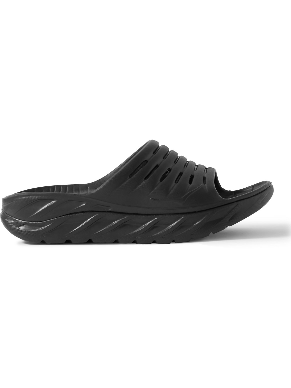 Hoka Ora Recovery Eva Slides In Black