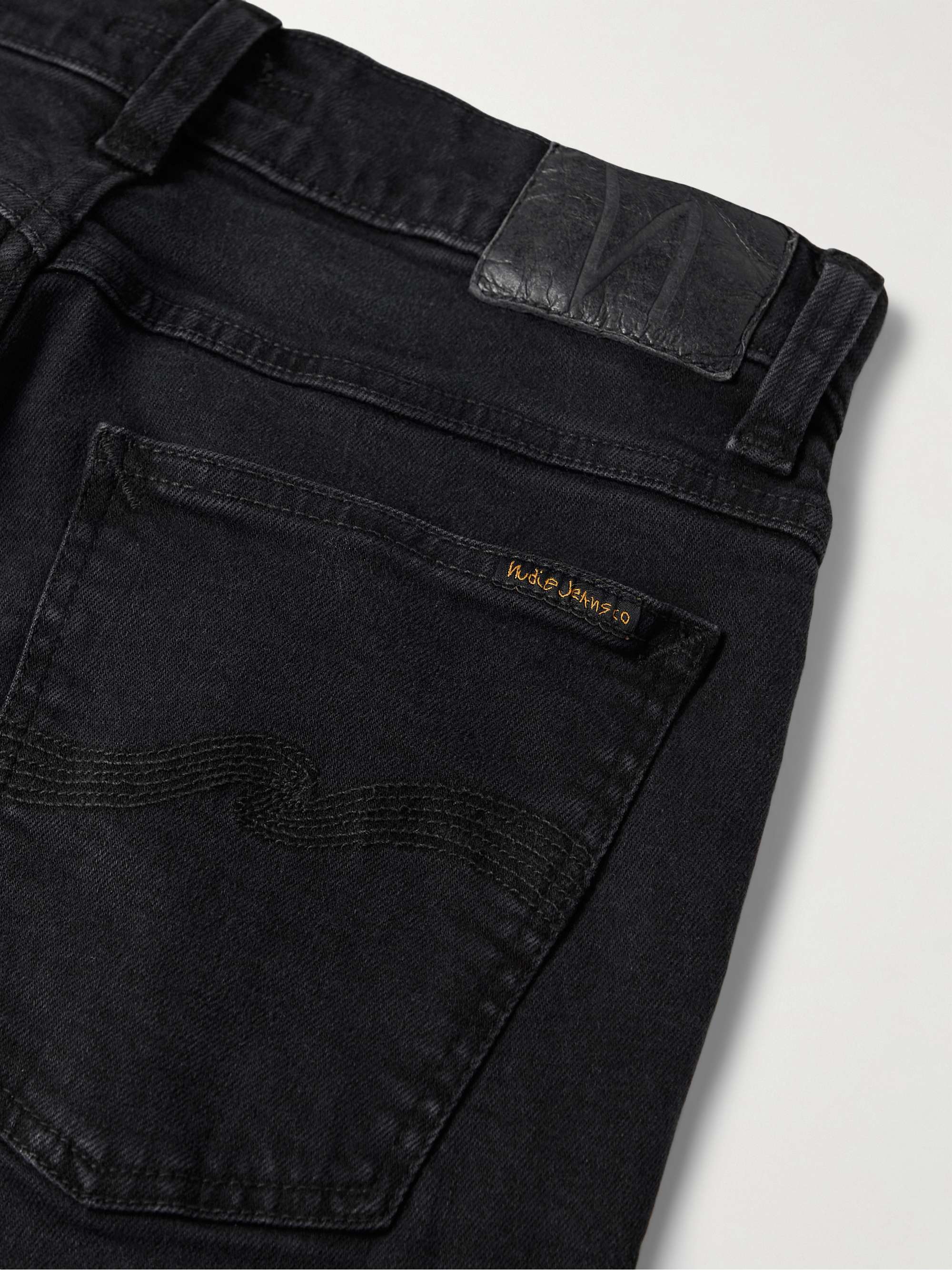 Black Tight Terry Skinny-Fit Jeans | NUDIE JEANS | MR PORTER