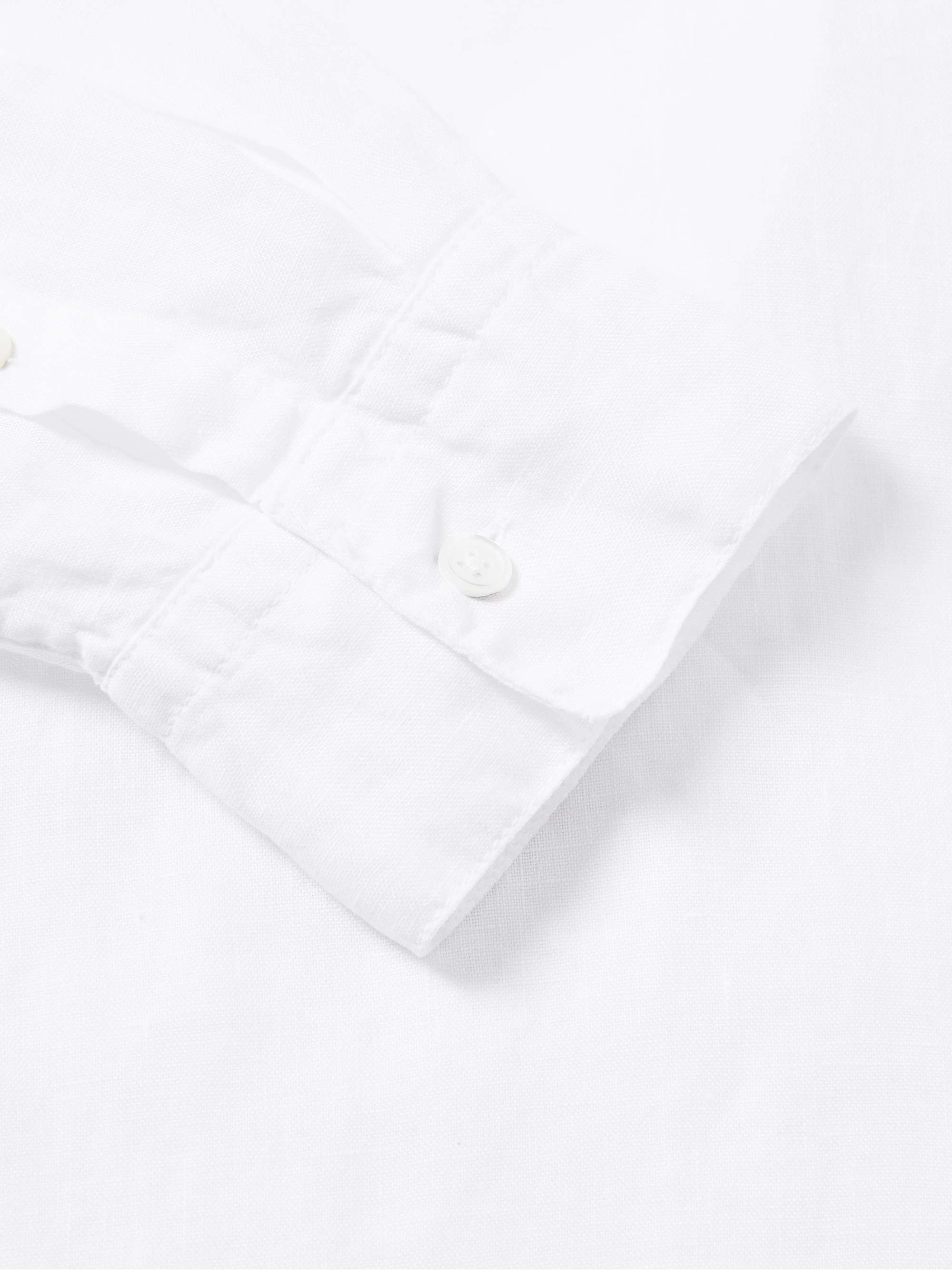 JAMES PERSE Garment-Dyed Linen Shirt