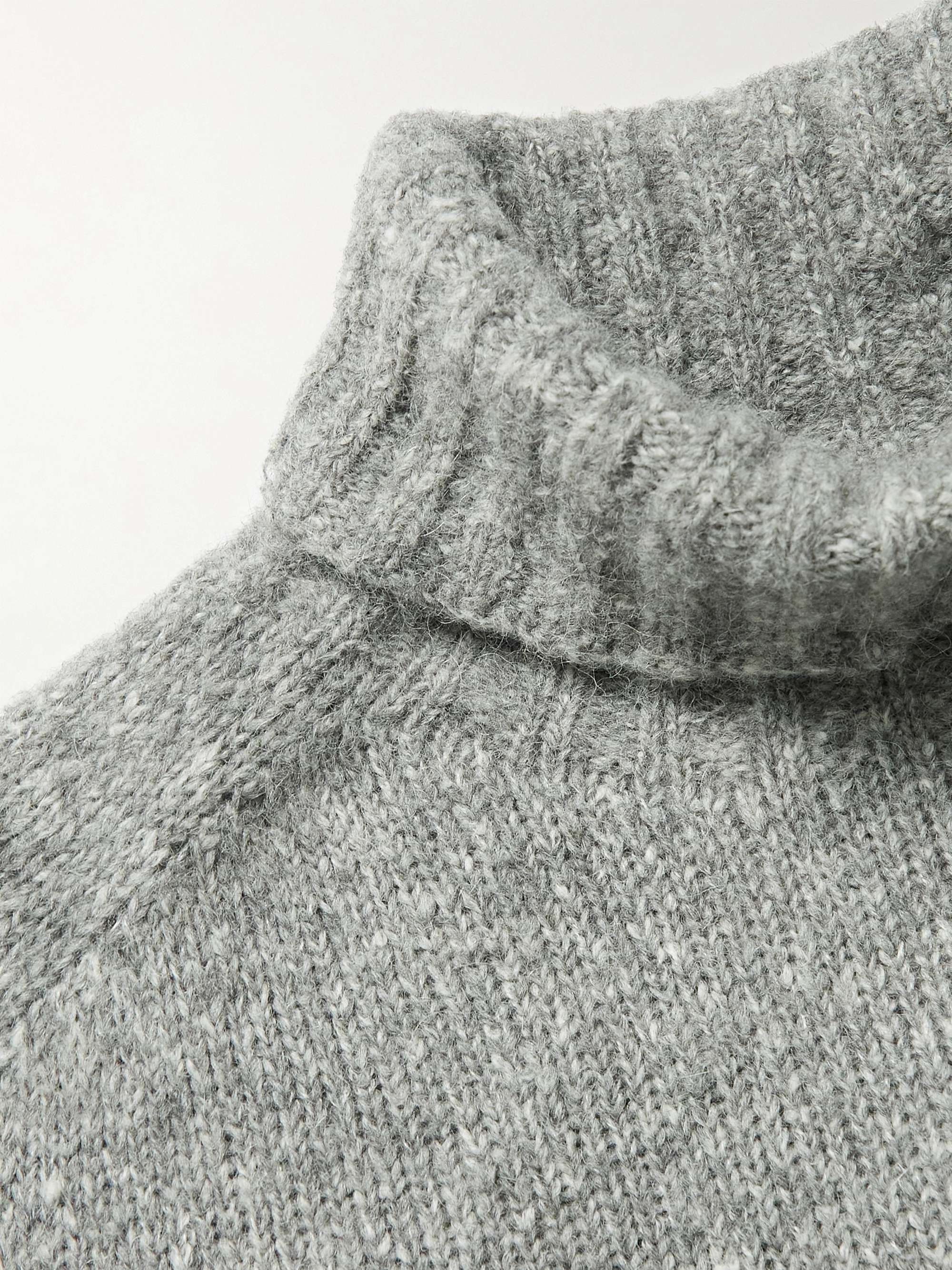 OFFICINE GÉNÉRALE Alpaca-Blend Rollneck Sweater