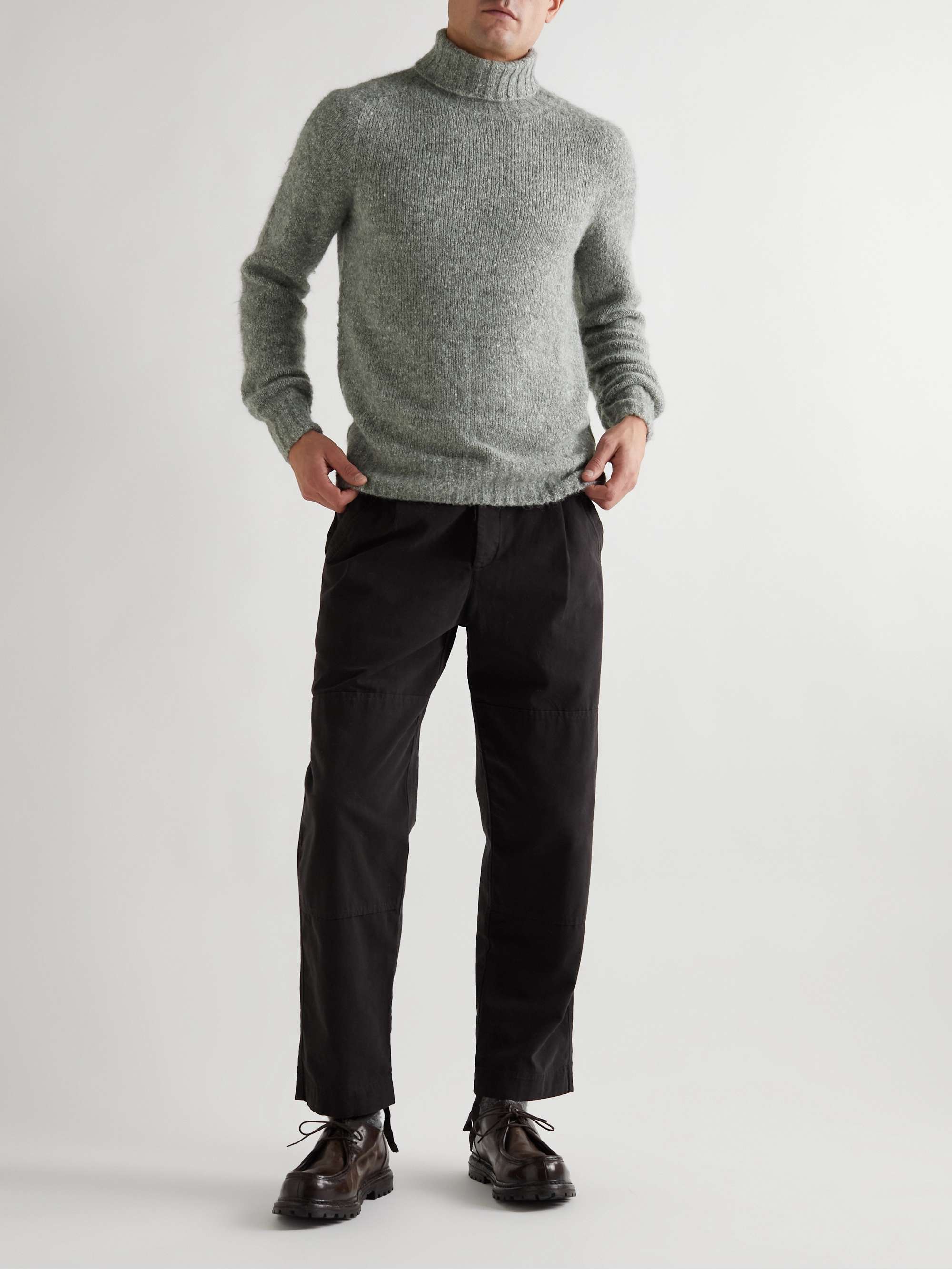 OFFICINE GÉNÉRALE Alpaca-Blend Rollneck Sweater
