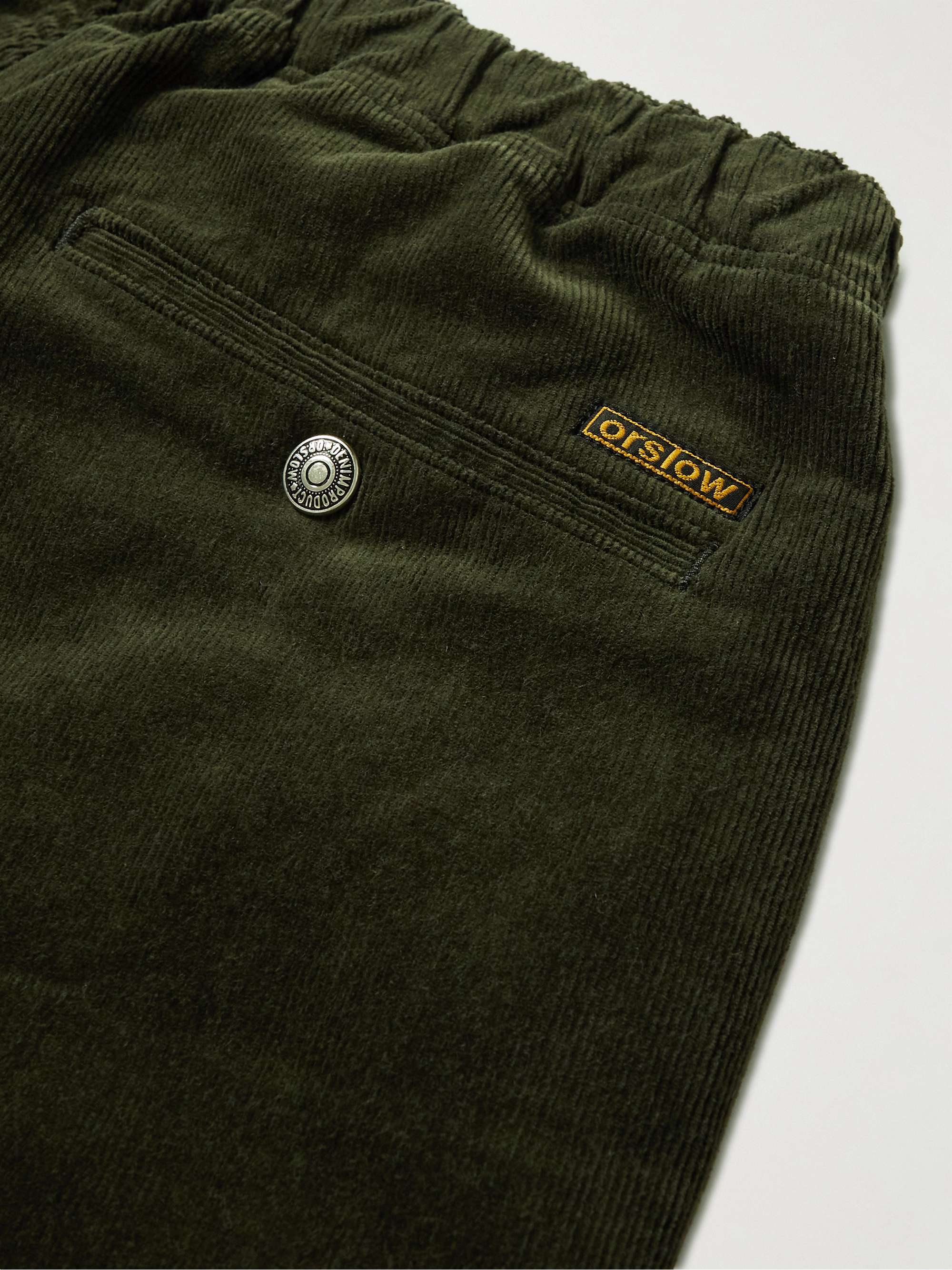 ORSLOW New Yorker Straight Leg Cotton-Ripstop Trousers