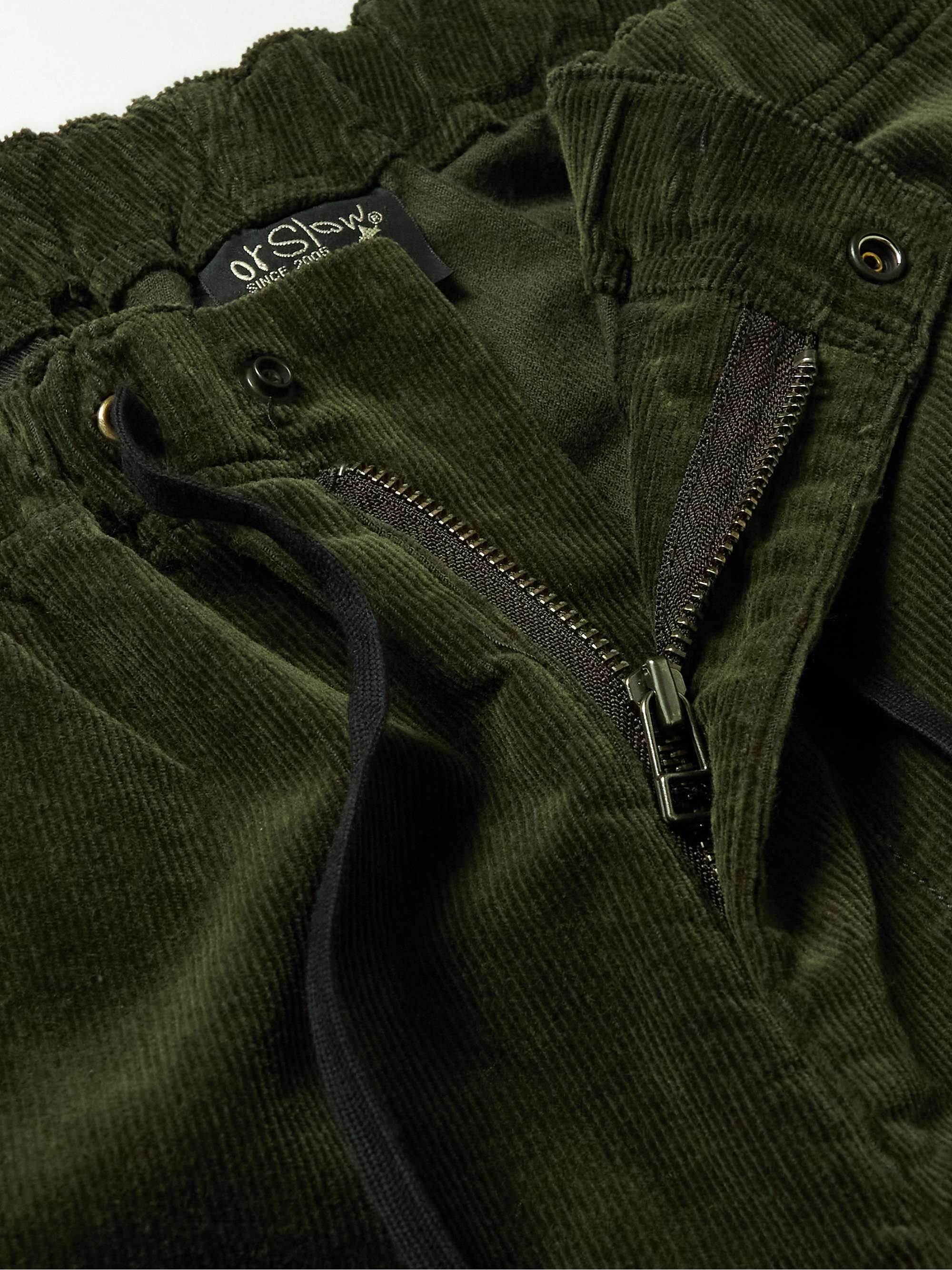 ORSLOW New Yorker Straight Leg Cotton-Ripstop Trousers