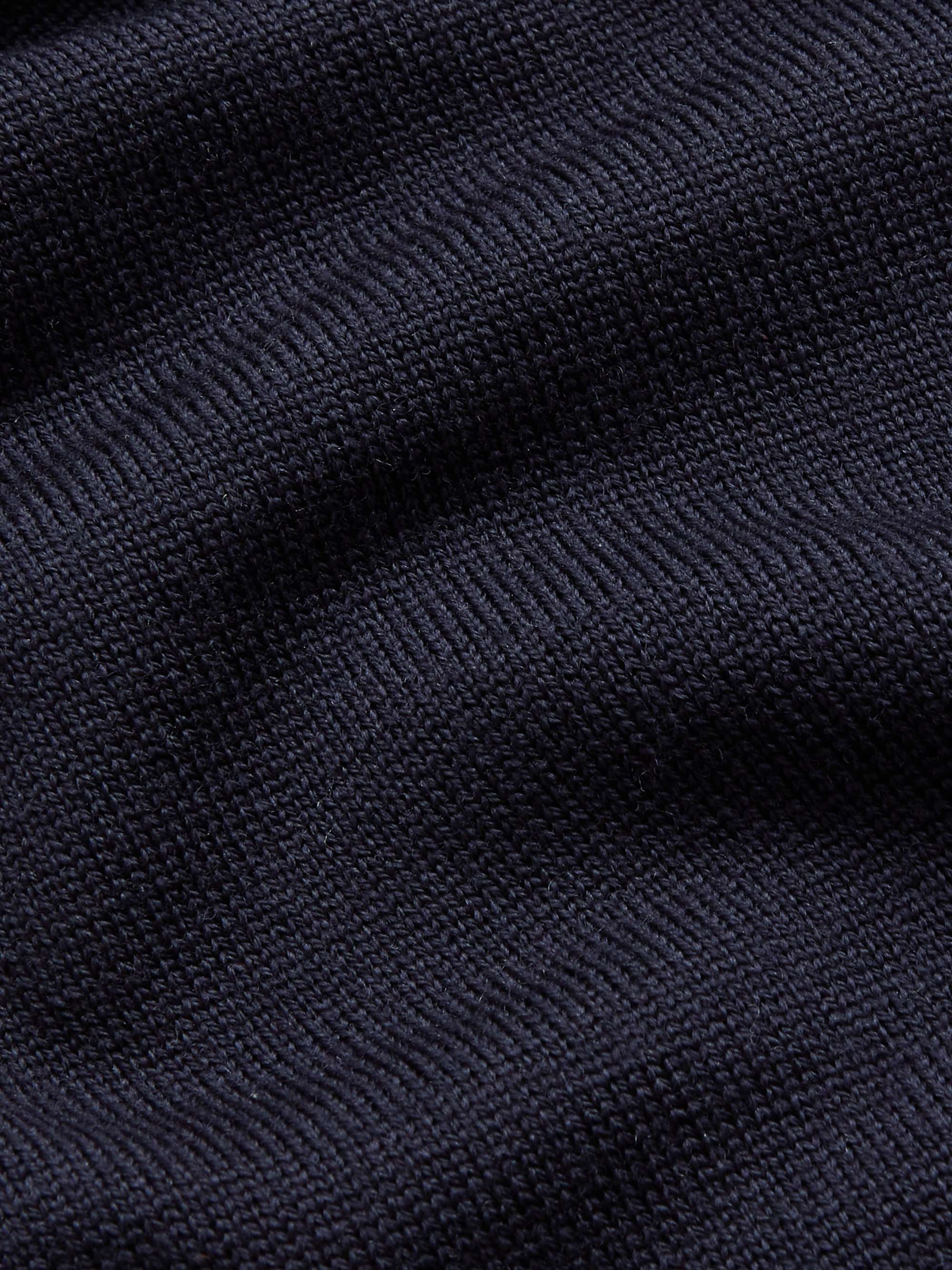 JOHN SMEDLEY Alston Slim-Fit Merino Wool Zip-Up Cardigan