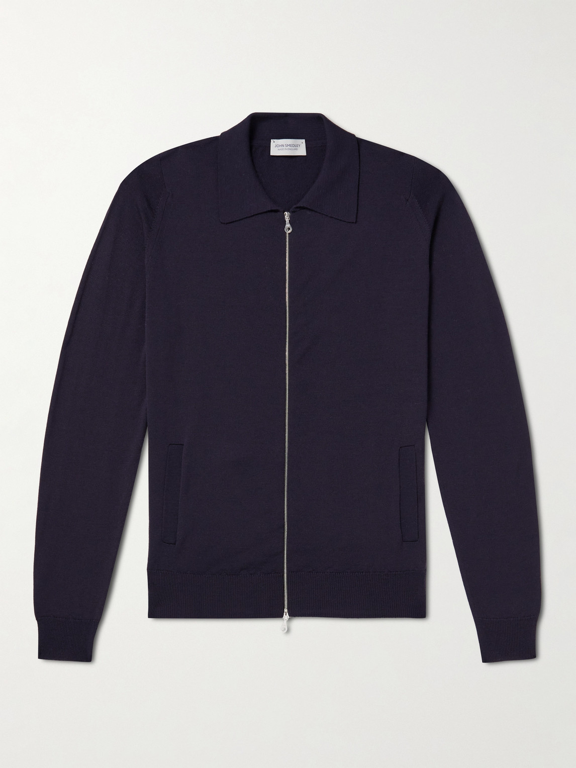 John Smedley Alston Slim-Fit erino Wool Zip-Up Cardiganen
