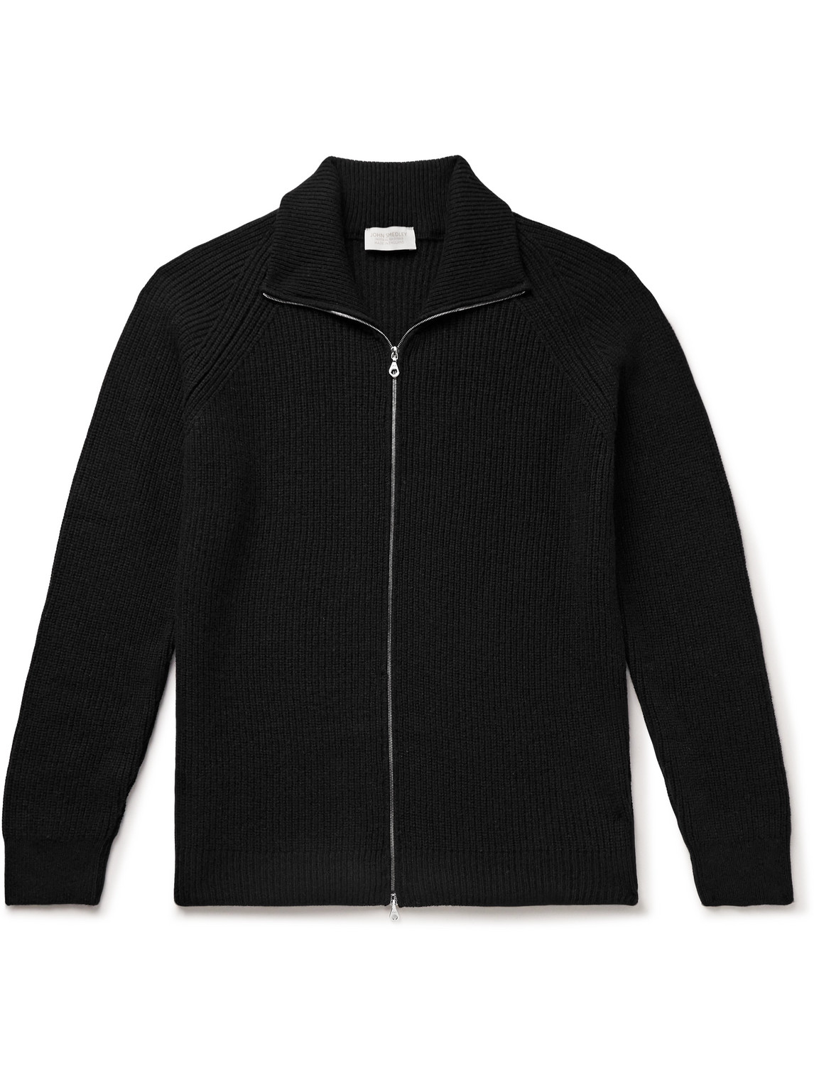 Thatch Recycled-Cashmere and Merino Wool-Blend Zip-Up Cardigan