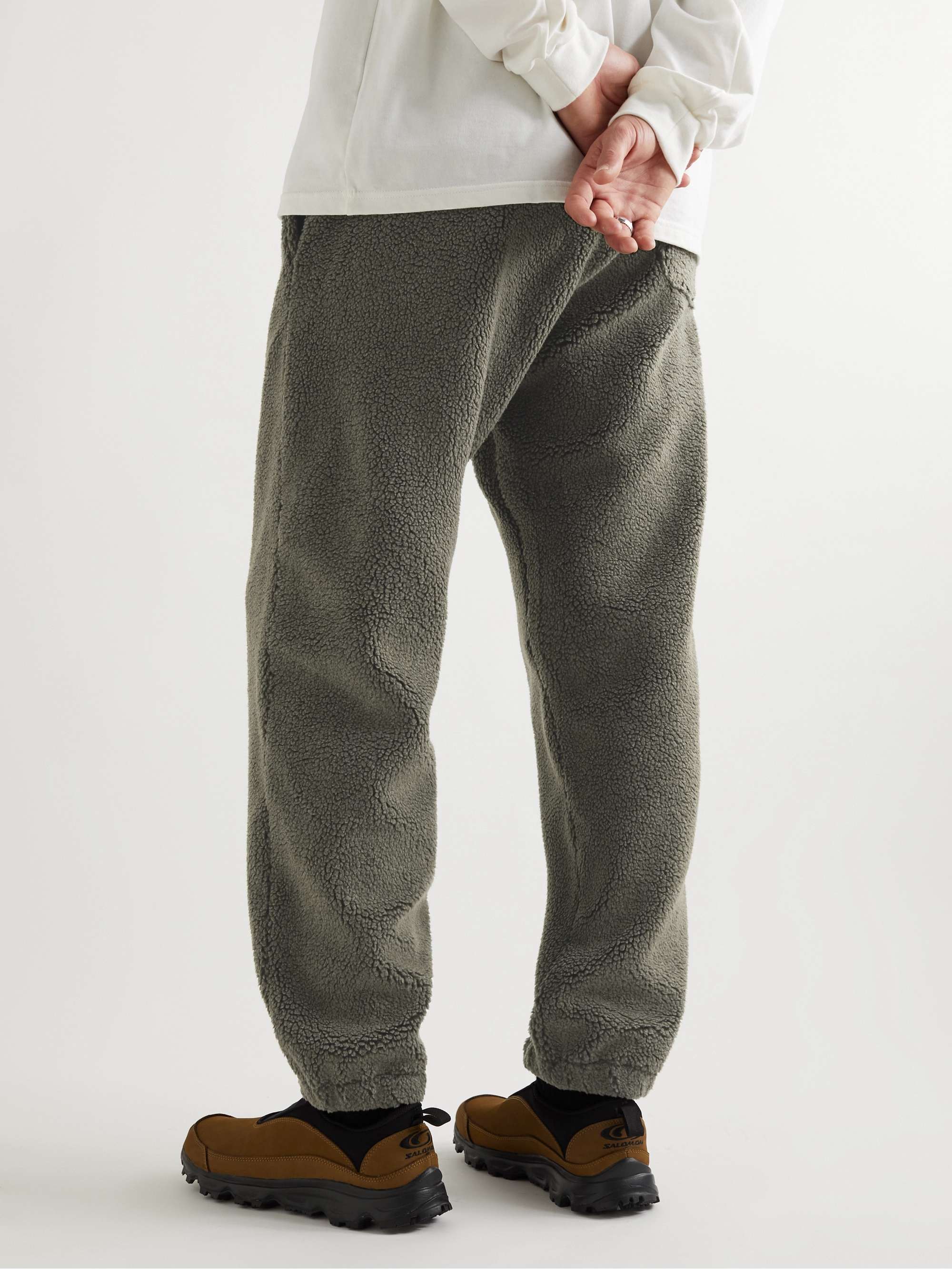 ORSLOW Boa Tapered Belted Fleece Sweatpants