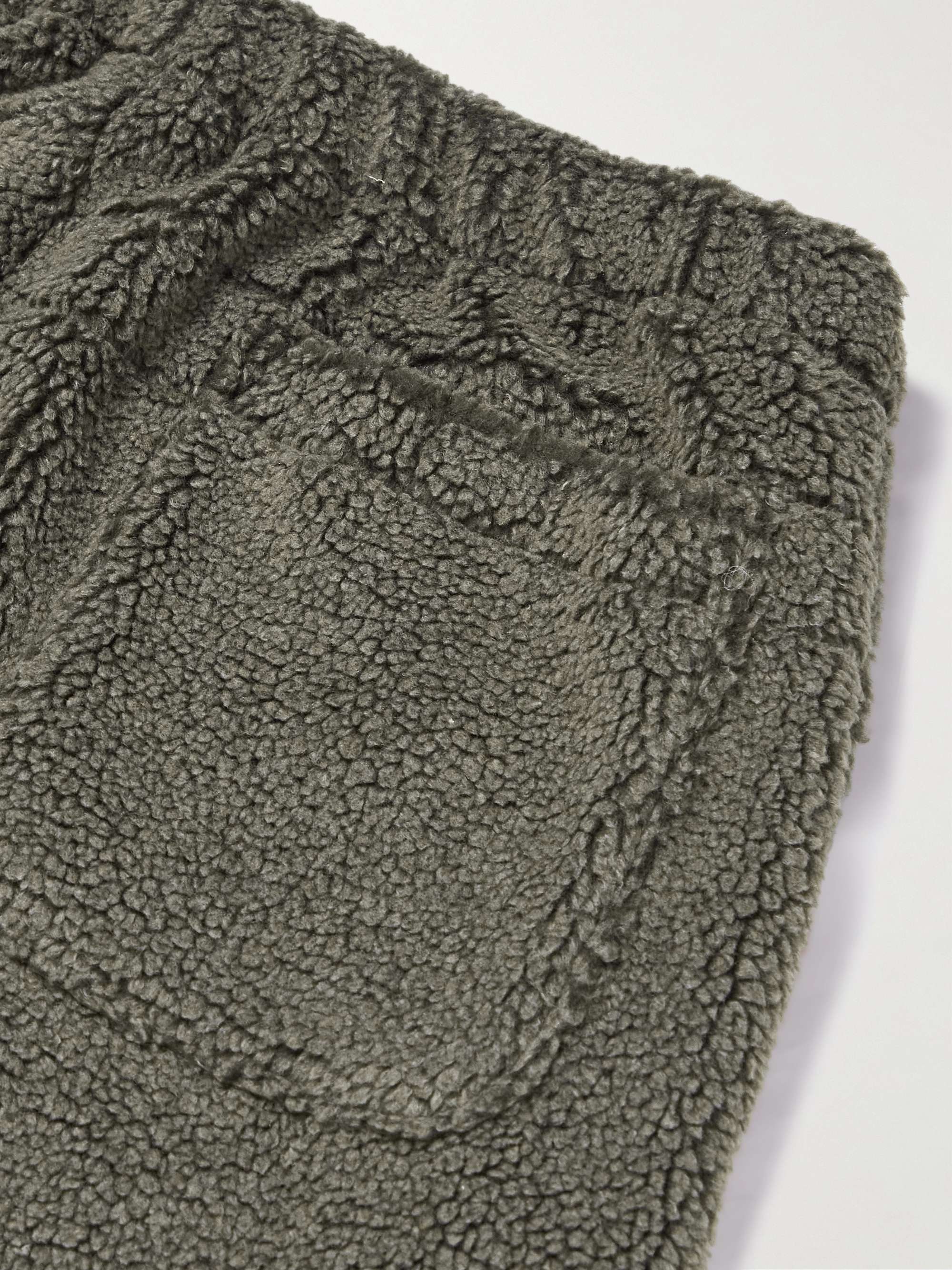 ORSLOW Boa Tapered Belted Fleece Sweatpants