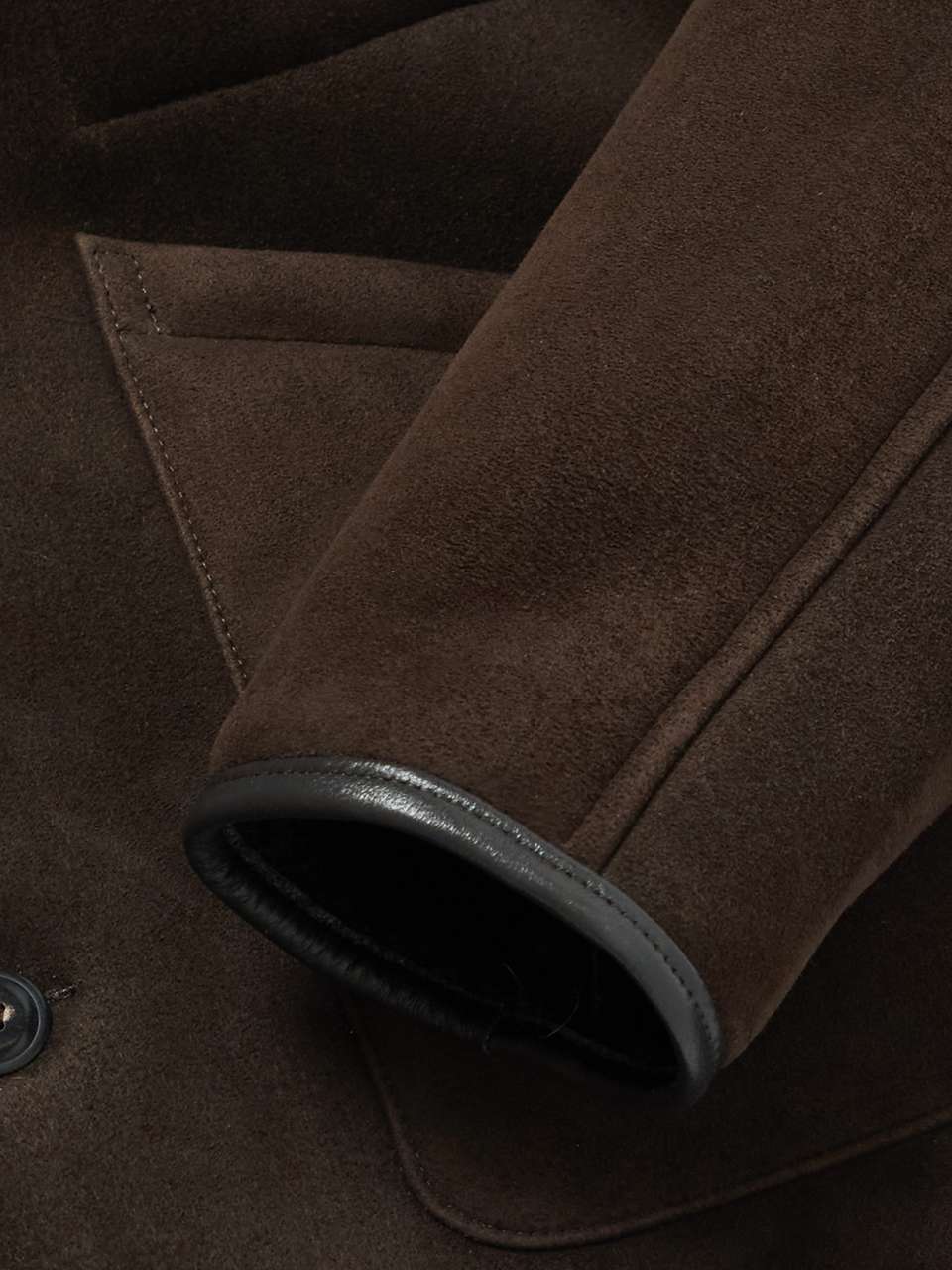 YMC Brainticket MK2 Leather-Trimmed Shearling Jacket for Men | MR PORTER