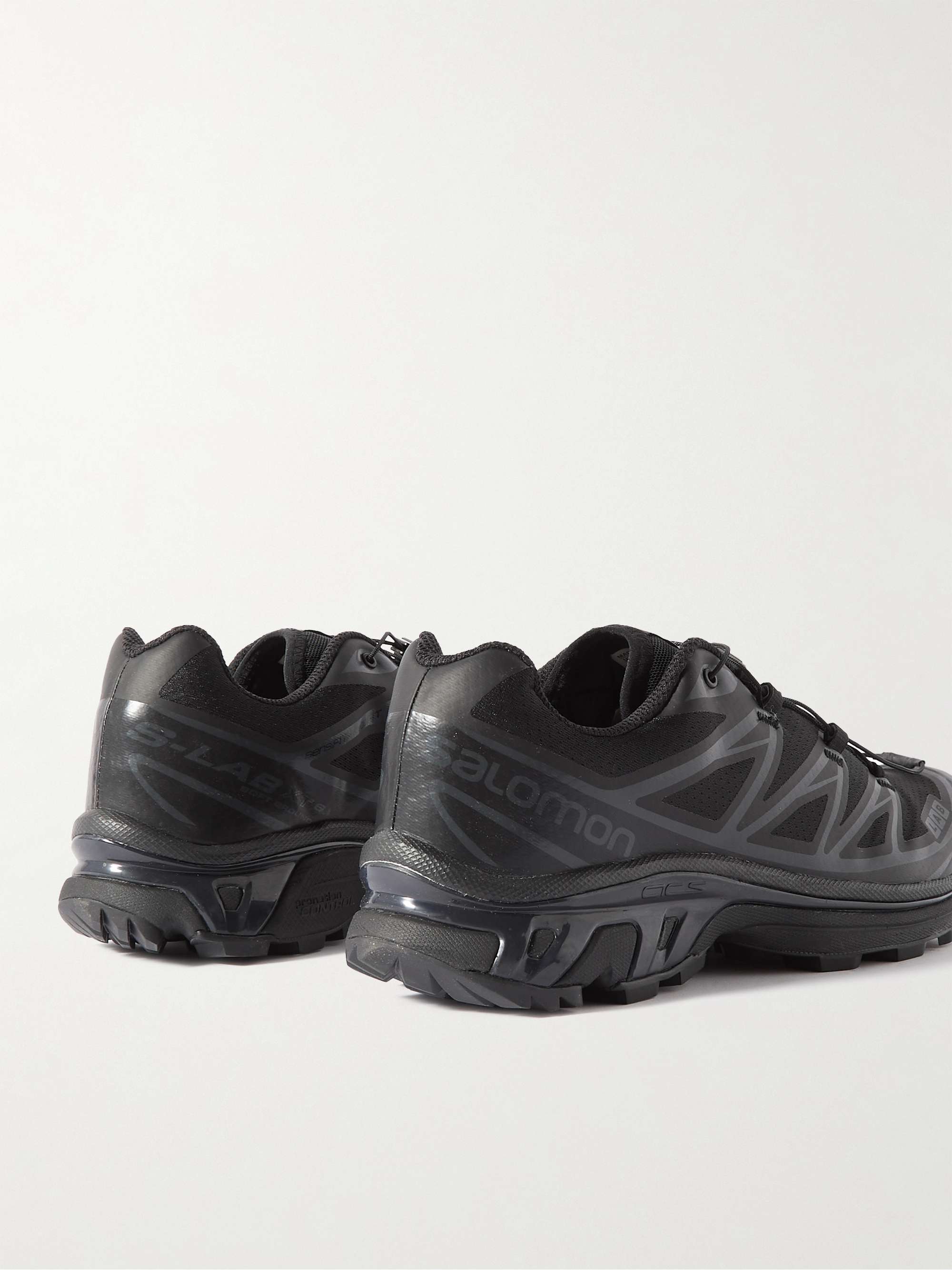 SALOMON XT-6 Rubber-Trimmed Mesh Sneakers
