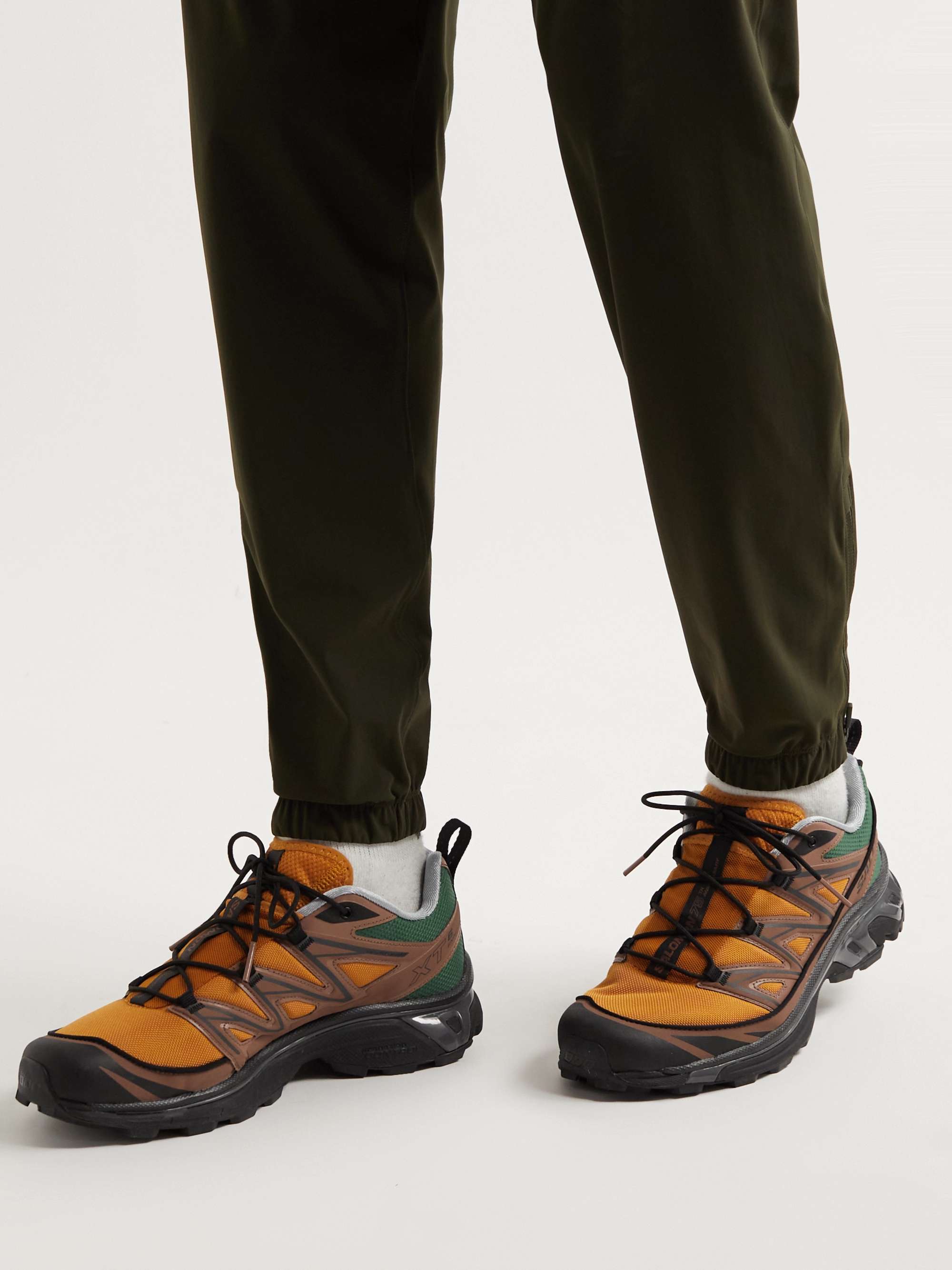 SALOMON XT-6 Advanced Rubber-Trimmed Mesh Sneakers
