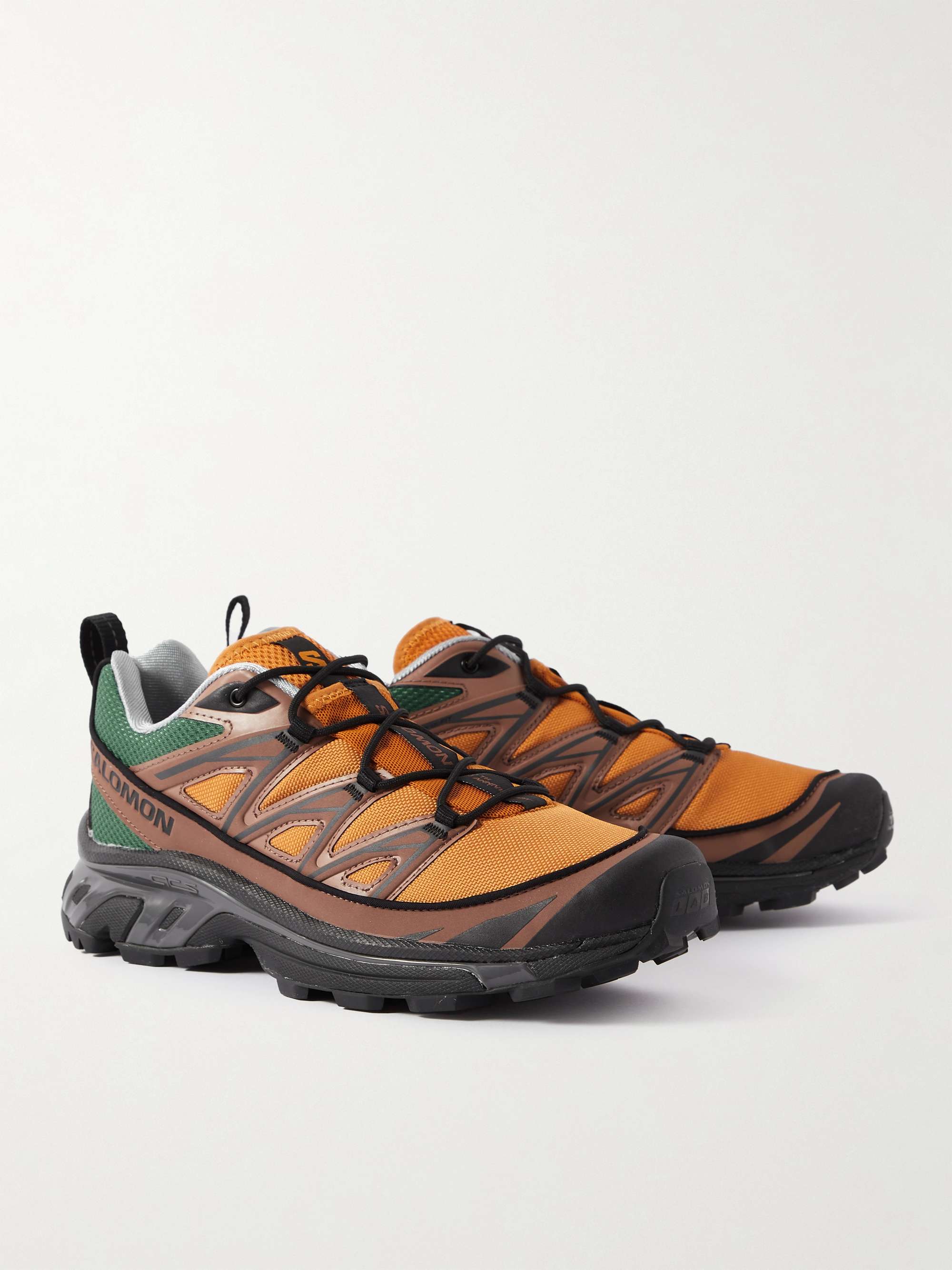 SALOMON XT-6 Advanced Rubber-Trimmed Mesh Sneakers