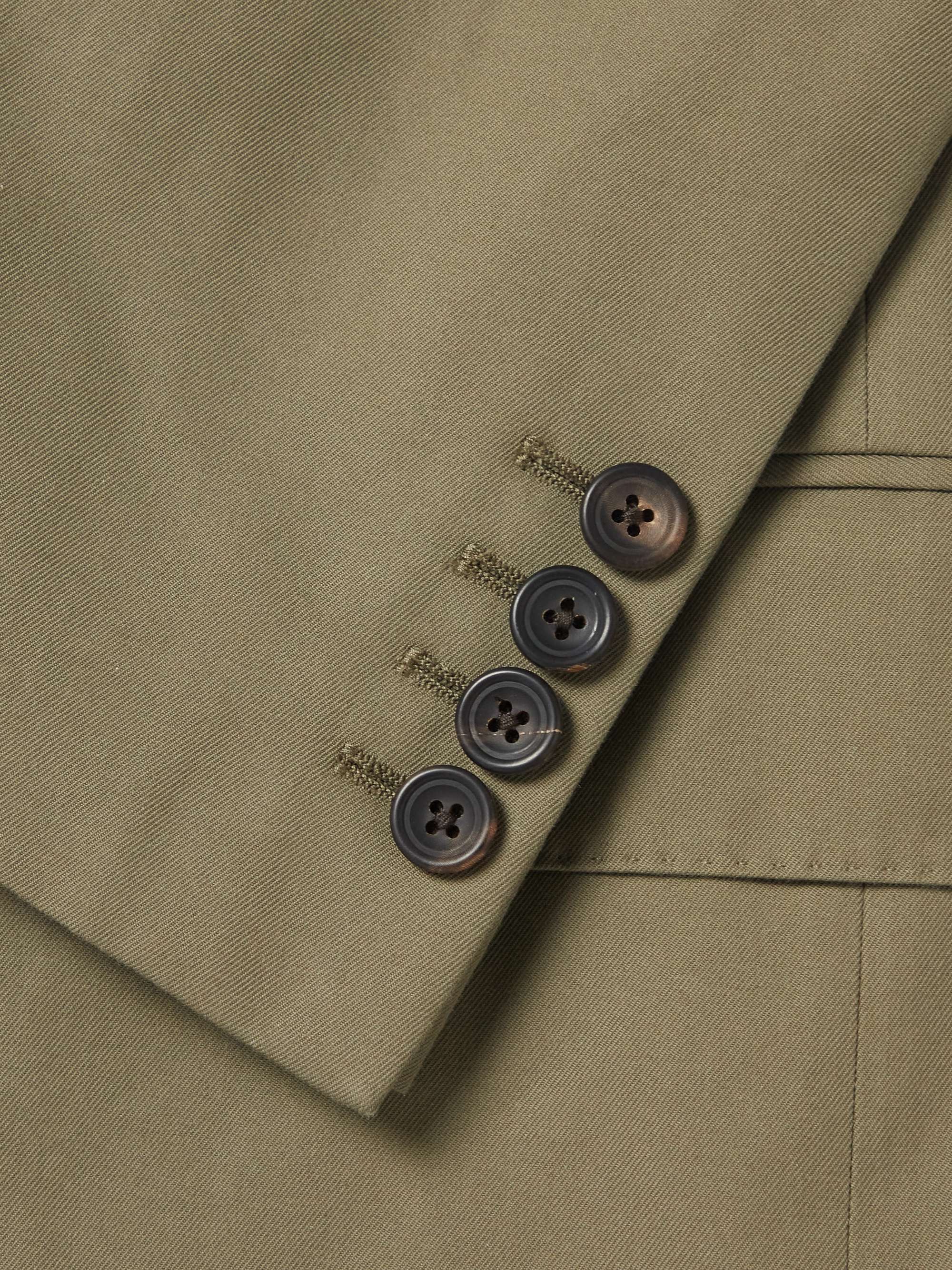 KINGSMAN Slim-Fit Cotton-Twill Suit Jacket