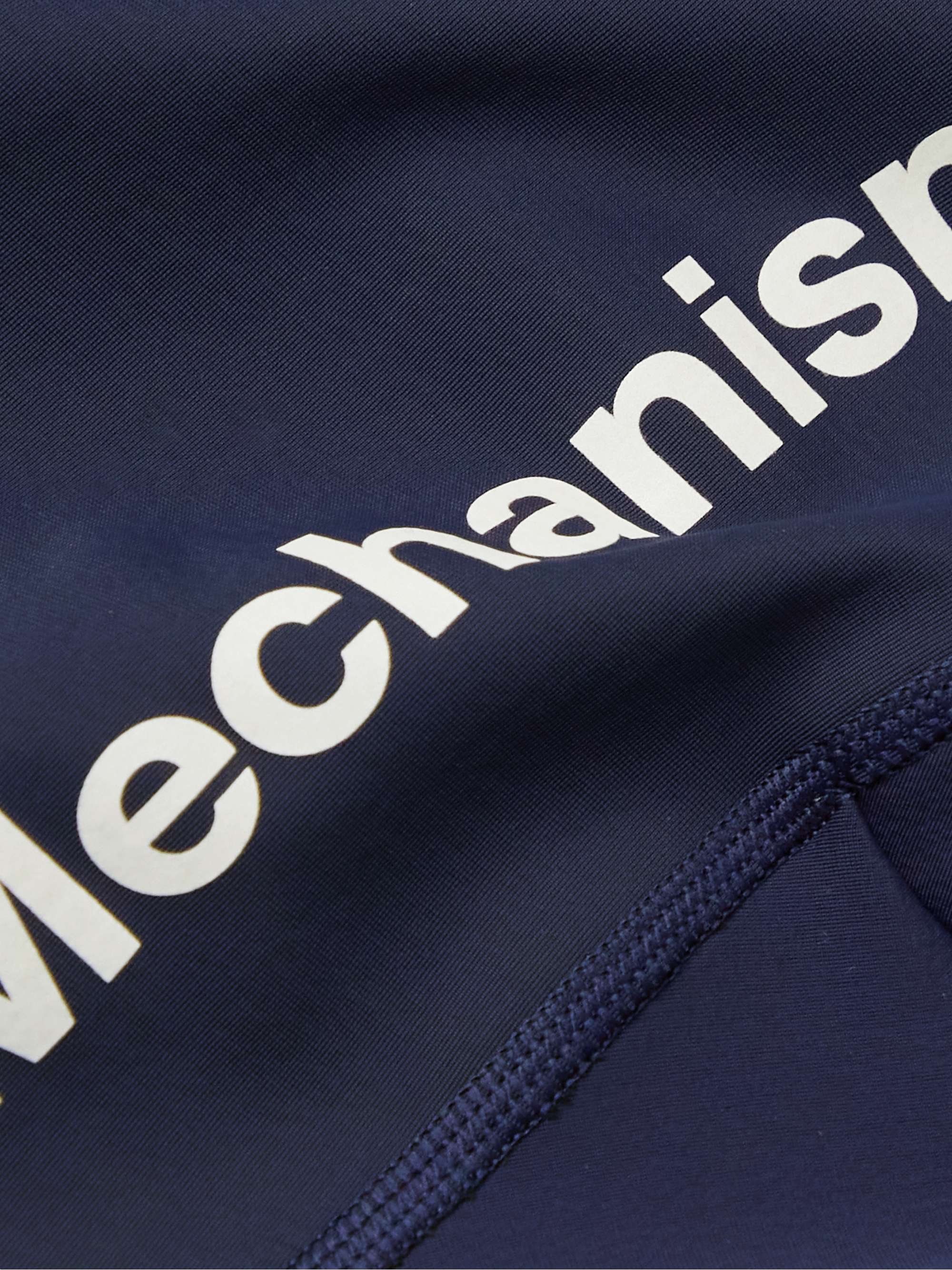 PAS NORMAL STUDIOS Mechanism Deep Winter Logo-Print Stretch-Jersey and Mesh Cycling Bib Tights