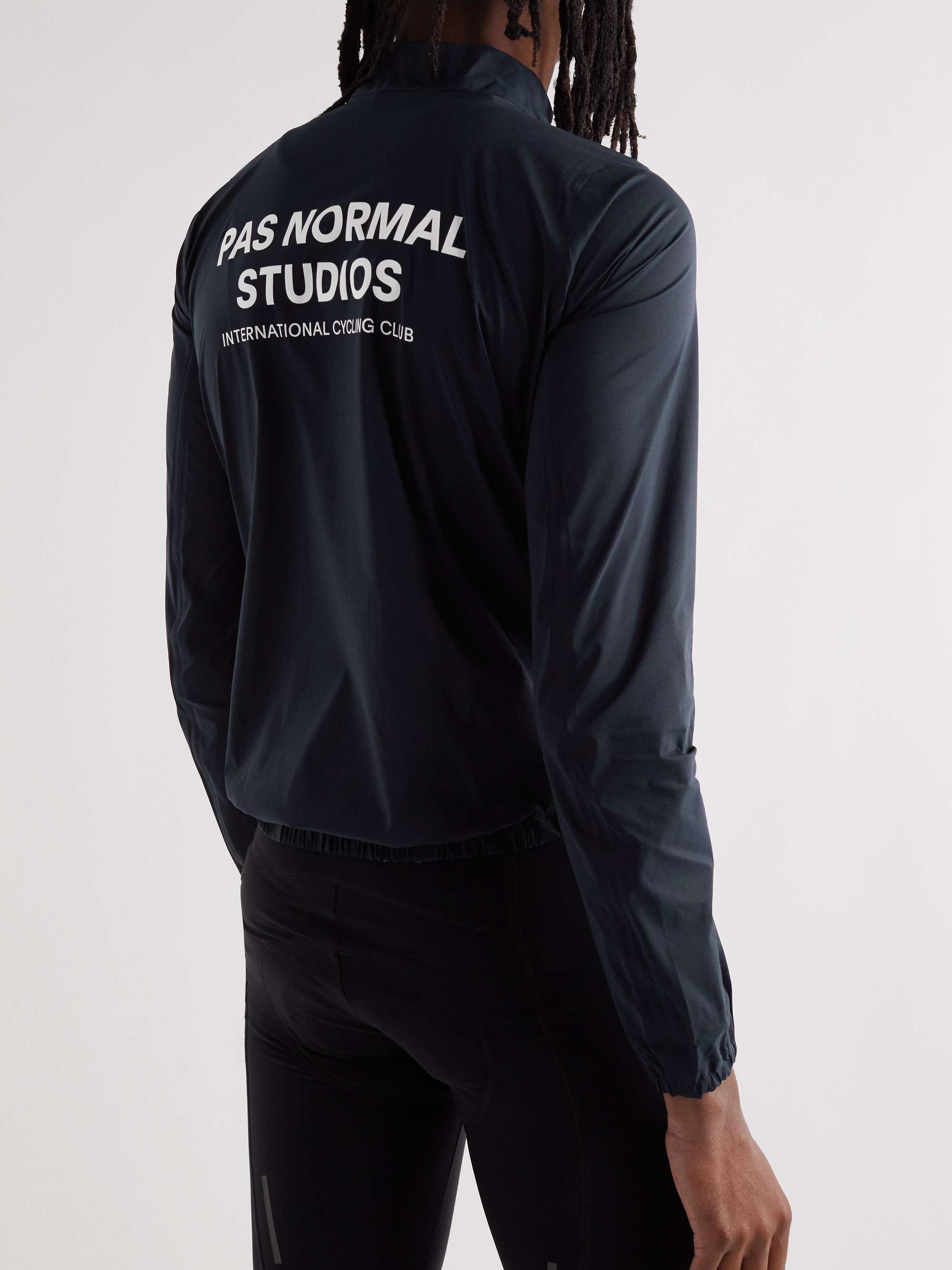 PAS NORMAL STUDIOS Mechanism Logo-Print ENTRANT-Nylon Cycling Jacket