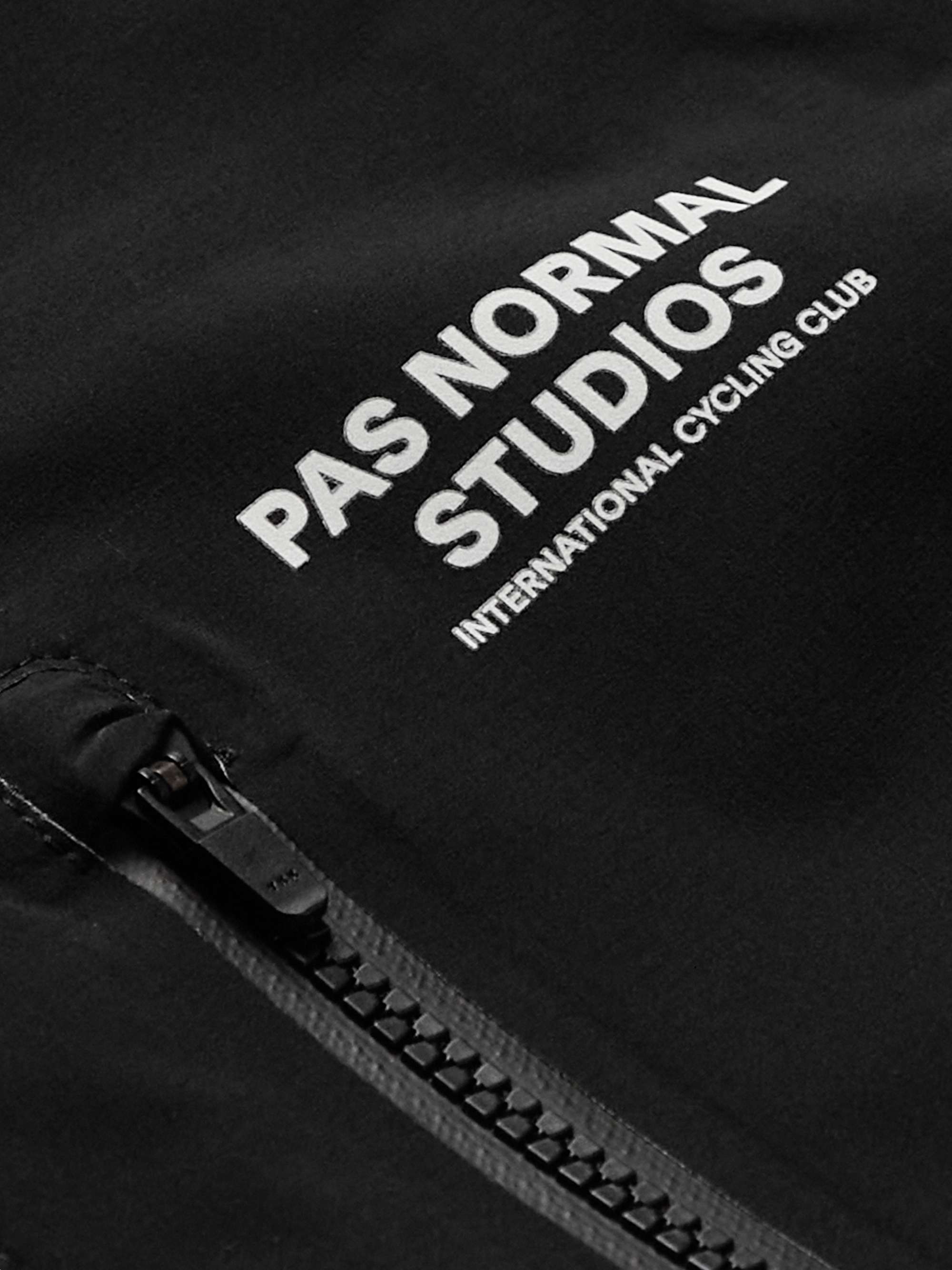 PAS NORMAL STUDIOS Logo-Print Shell Gilet