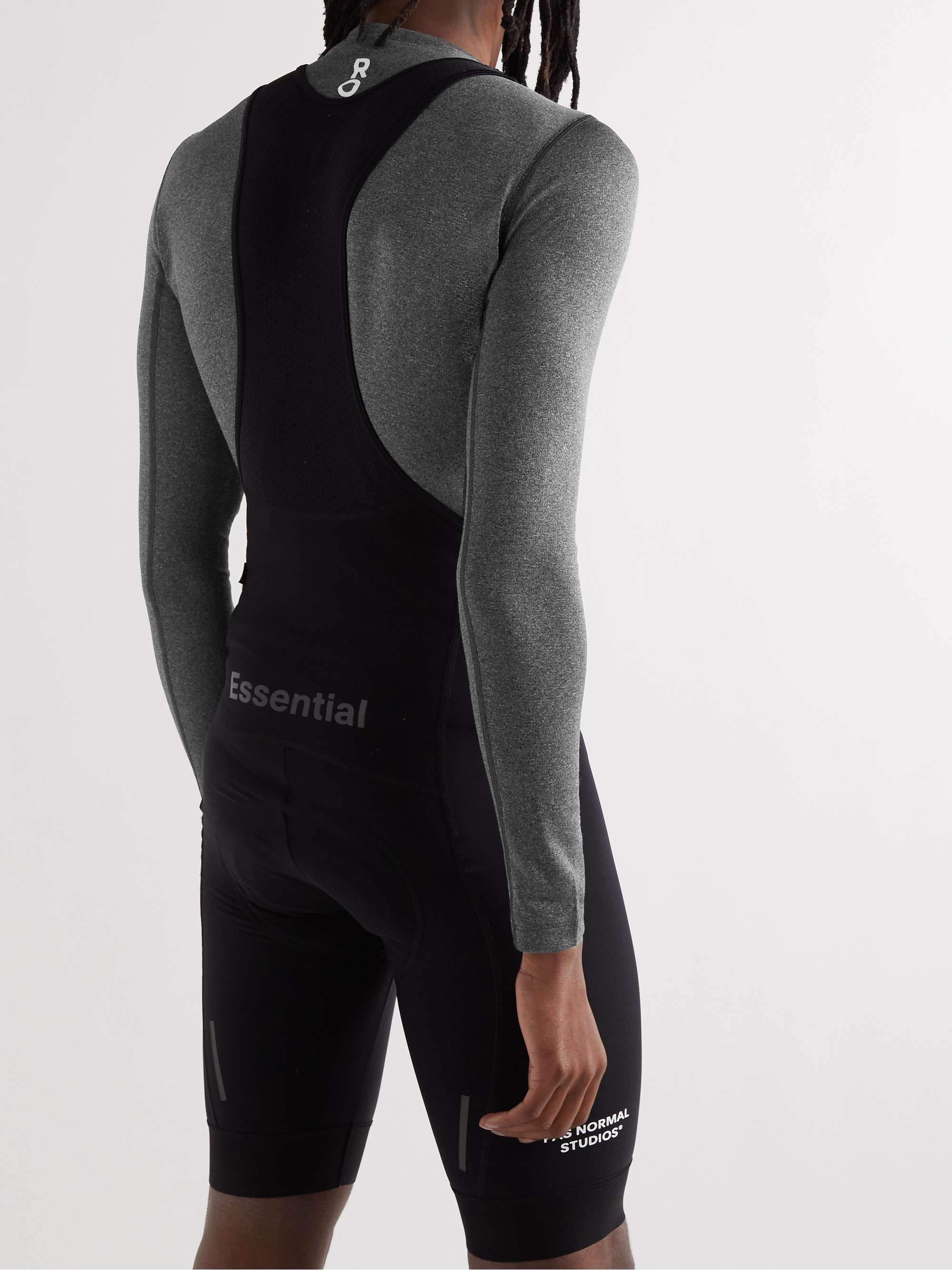 PAS NORMAL STUDIOS Logo-Print Polartec® Power Wool™ Cycling Jersey