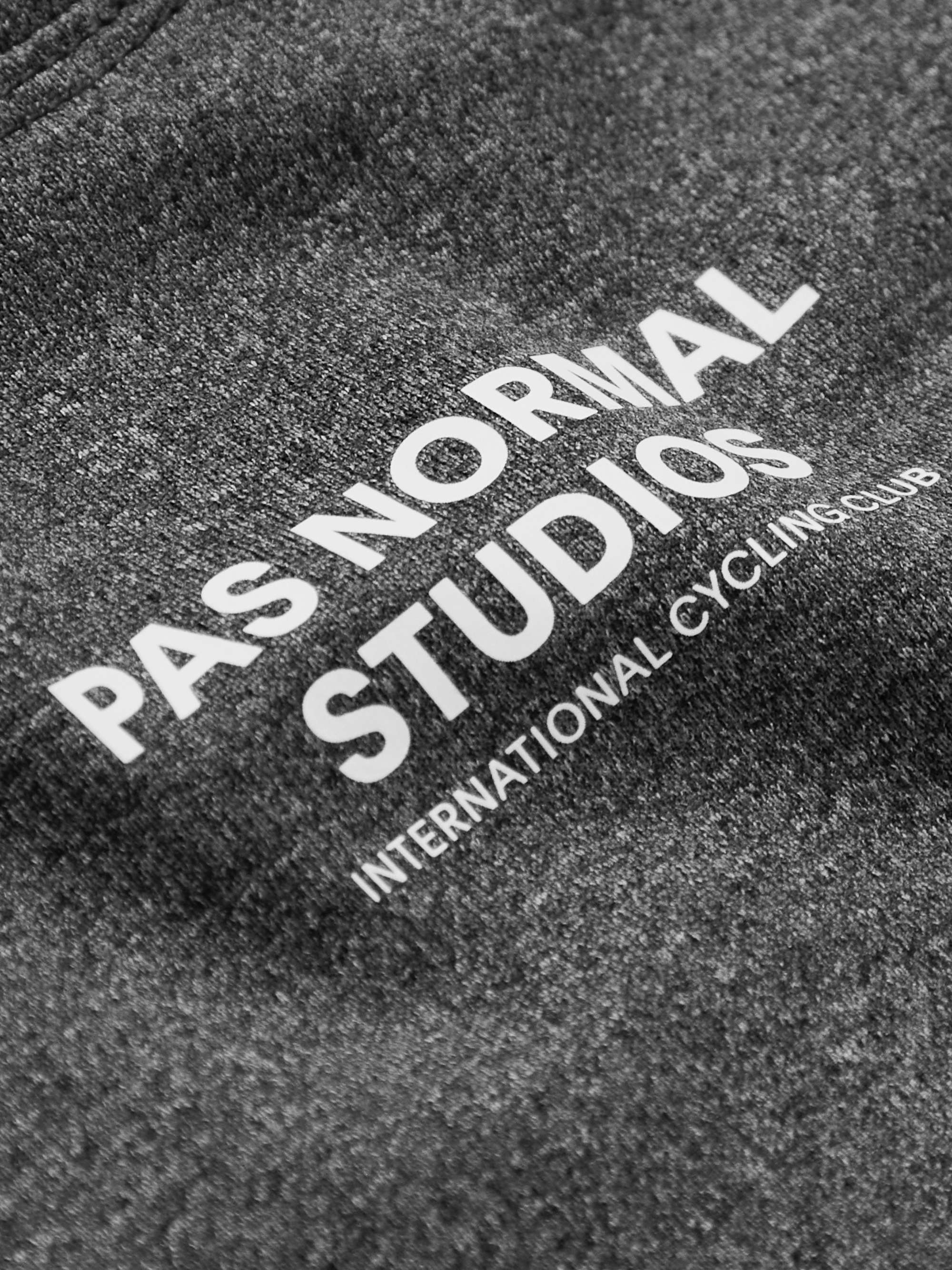 PAS NORMAL STUDIOS Logo-Print Polartec® Power Wool™ Cycling Jersey