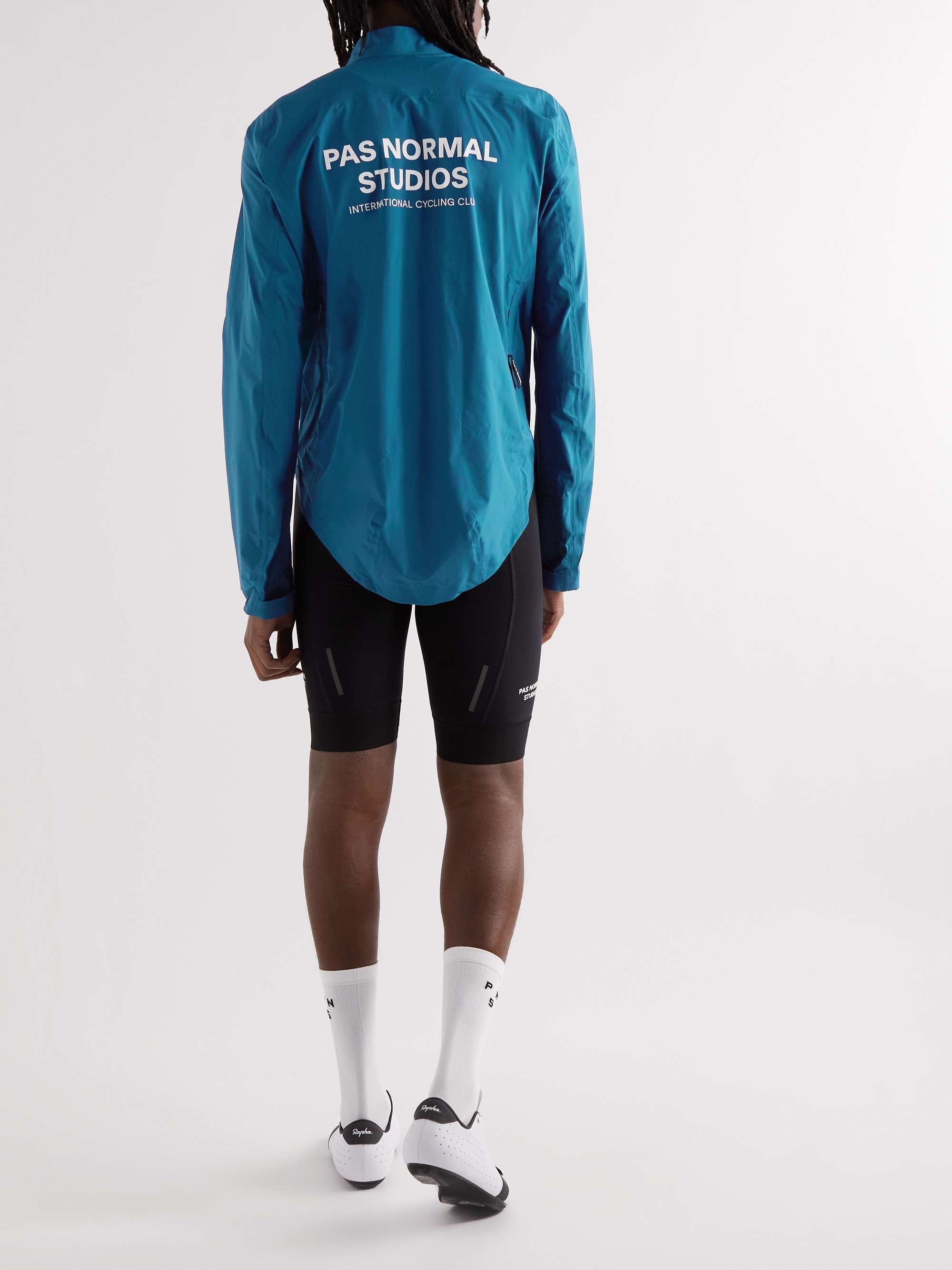 PAS NORMAL STUDIOS Essential Shield Logo-Print Nylon Cycling Jacket