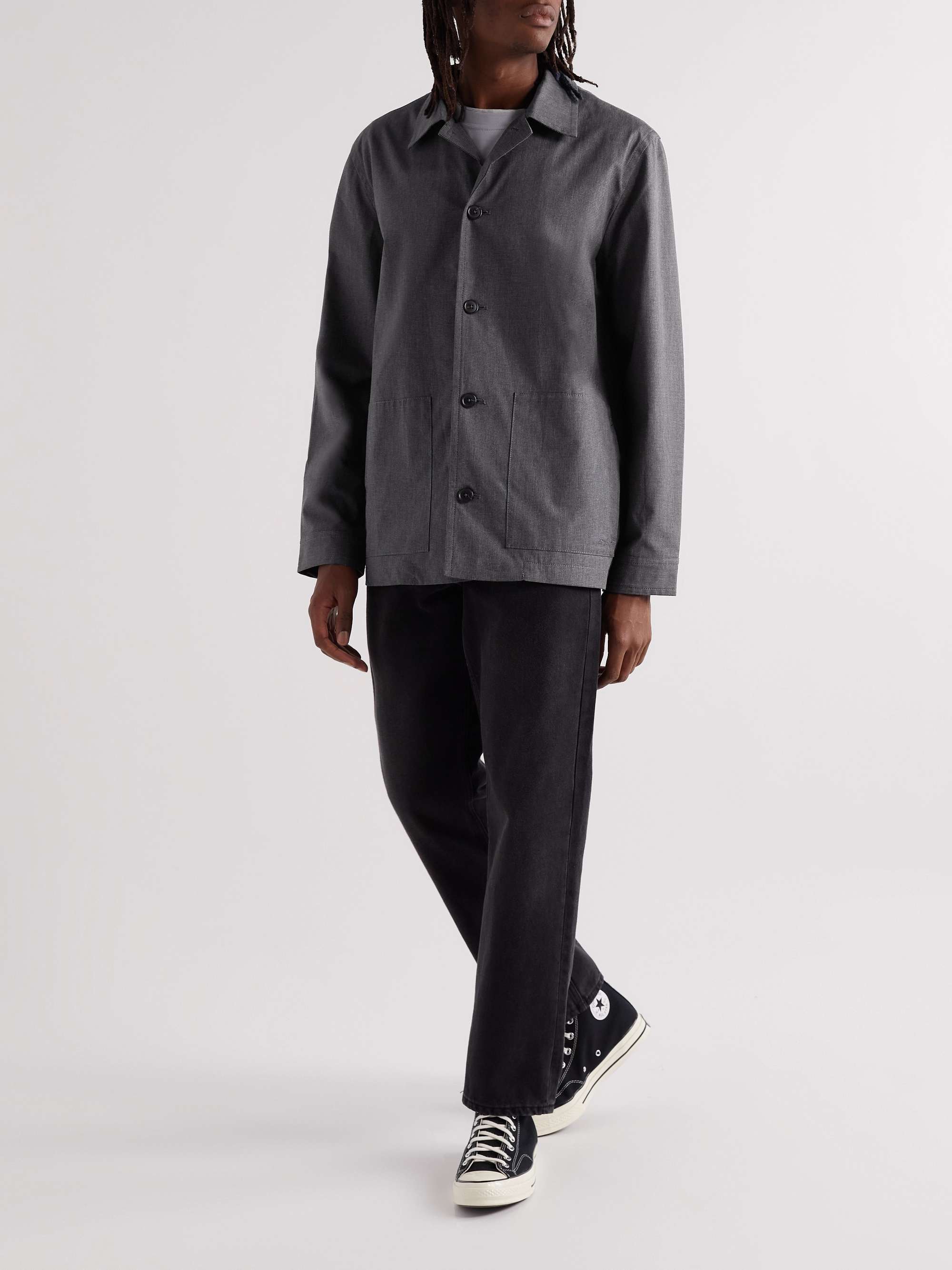 Houndstooth chore jacket Clearance