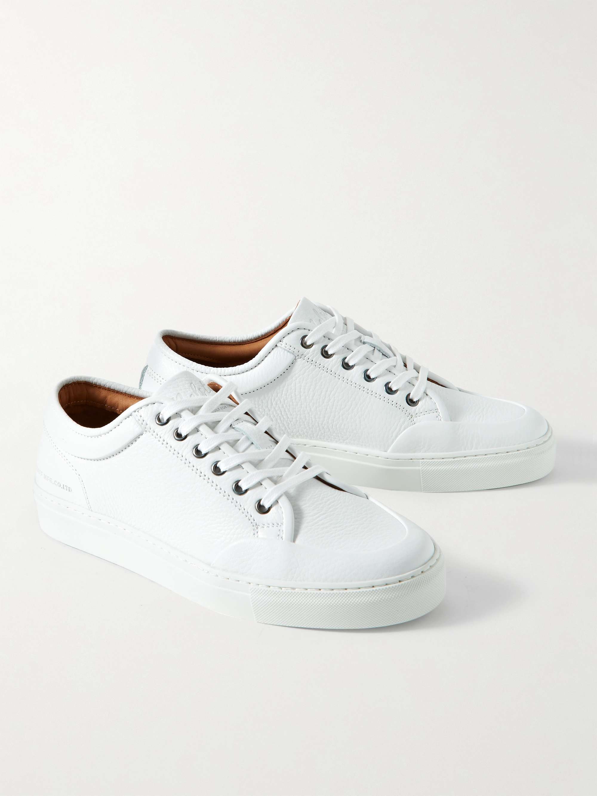 BELSTAFF Rally Suede-Trimmed Leather Sneakers