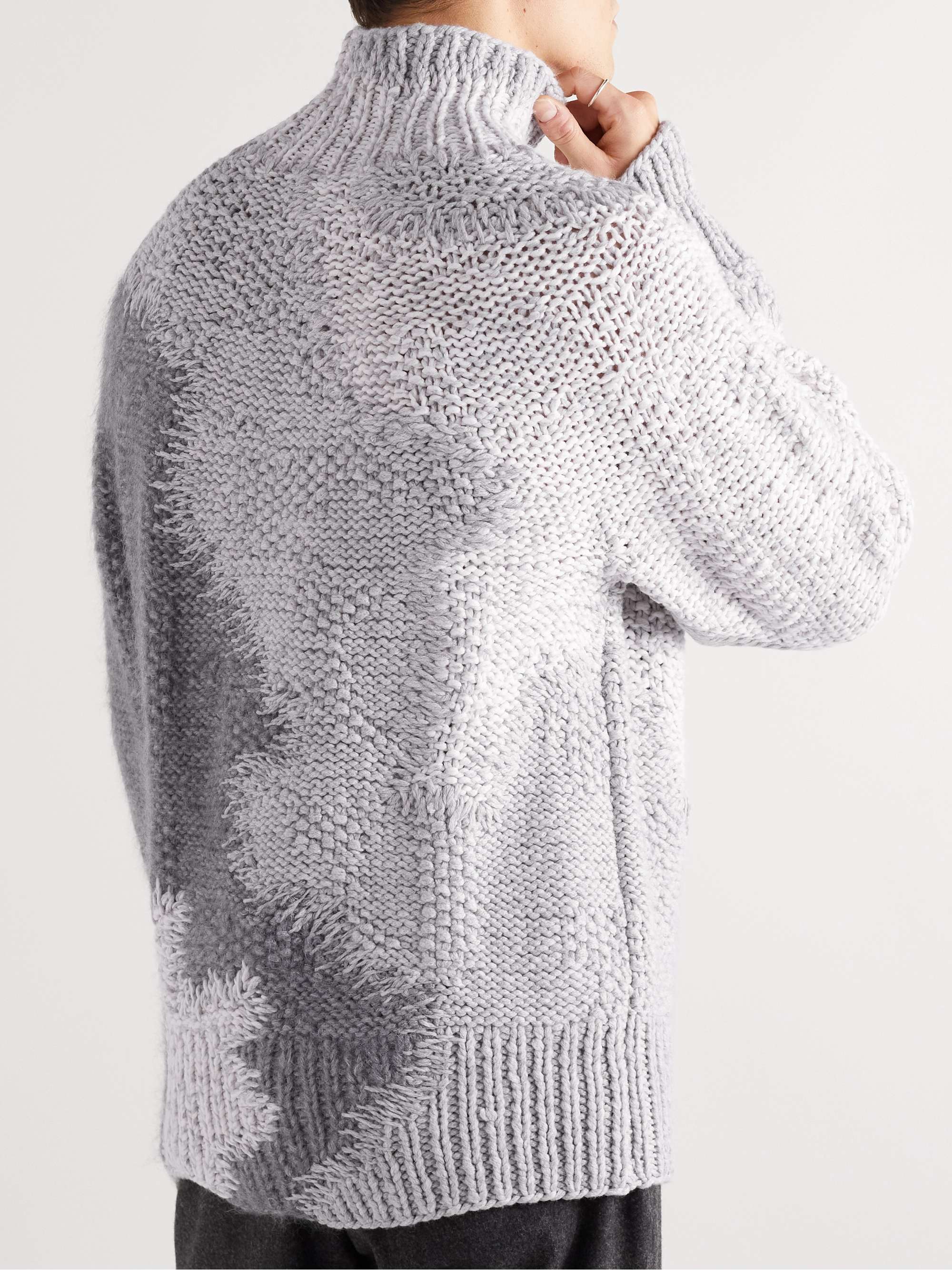ZEGNA Cashmere-Blend Rollneck Sweater
