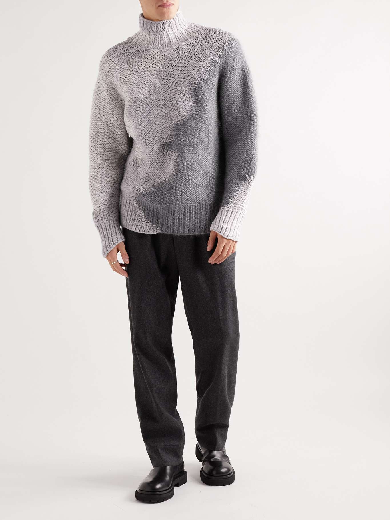 ZEGNA Cashmere-Blend Rollneck Sweater for Men | MR PORTER