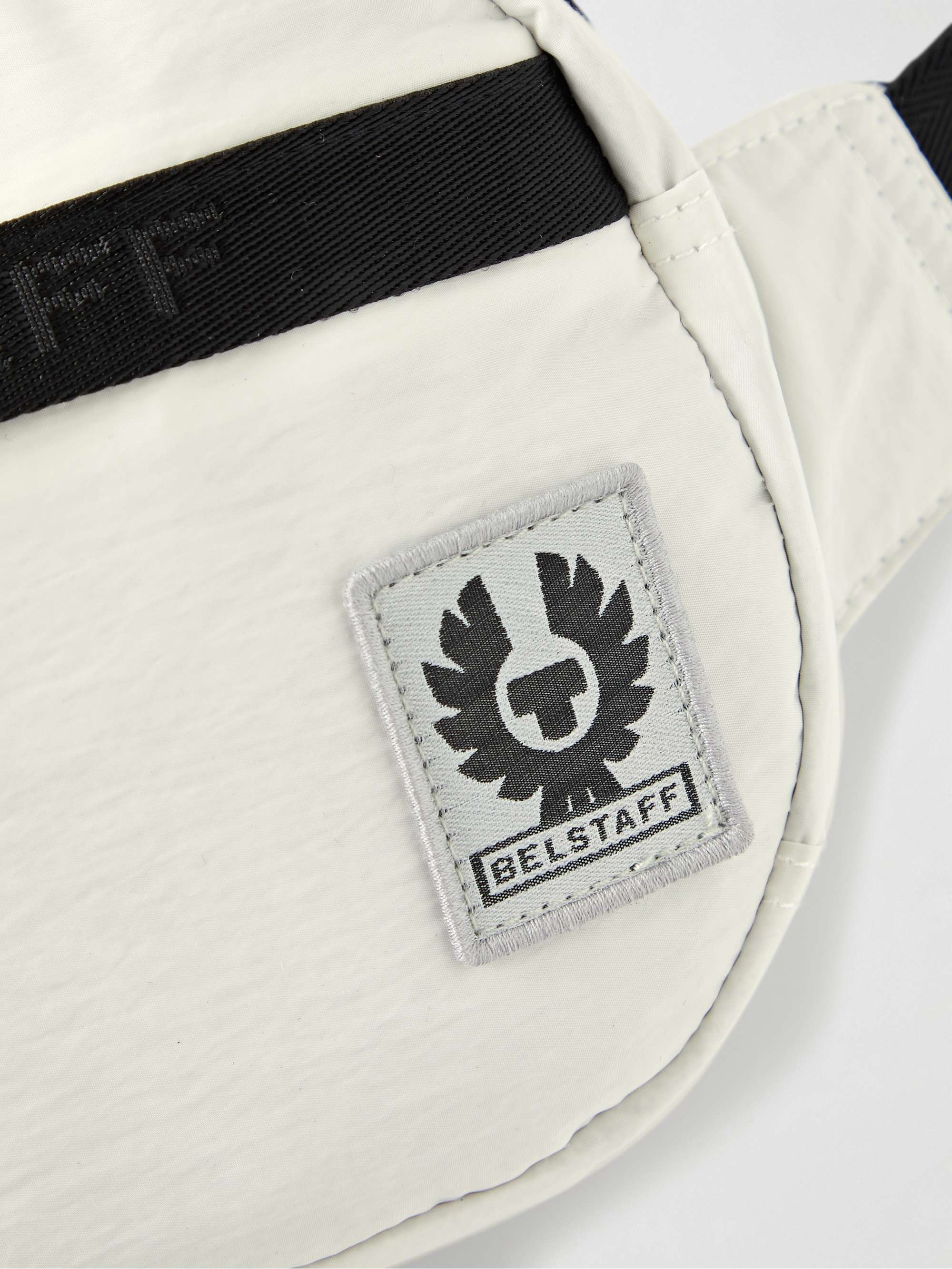 BELSTAFF Logo-Appliquéd Webbing-Trimmed Ripple Shell Belt Bag