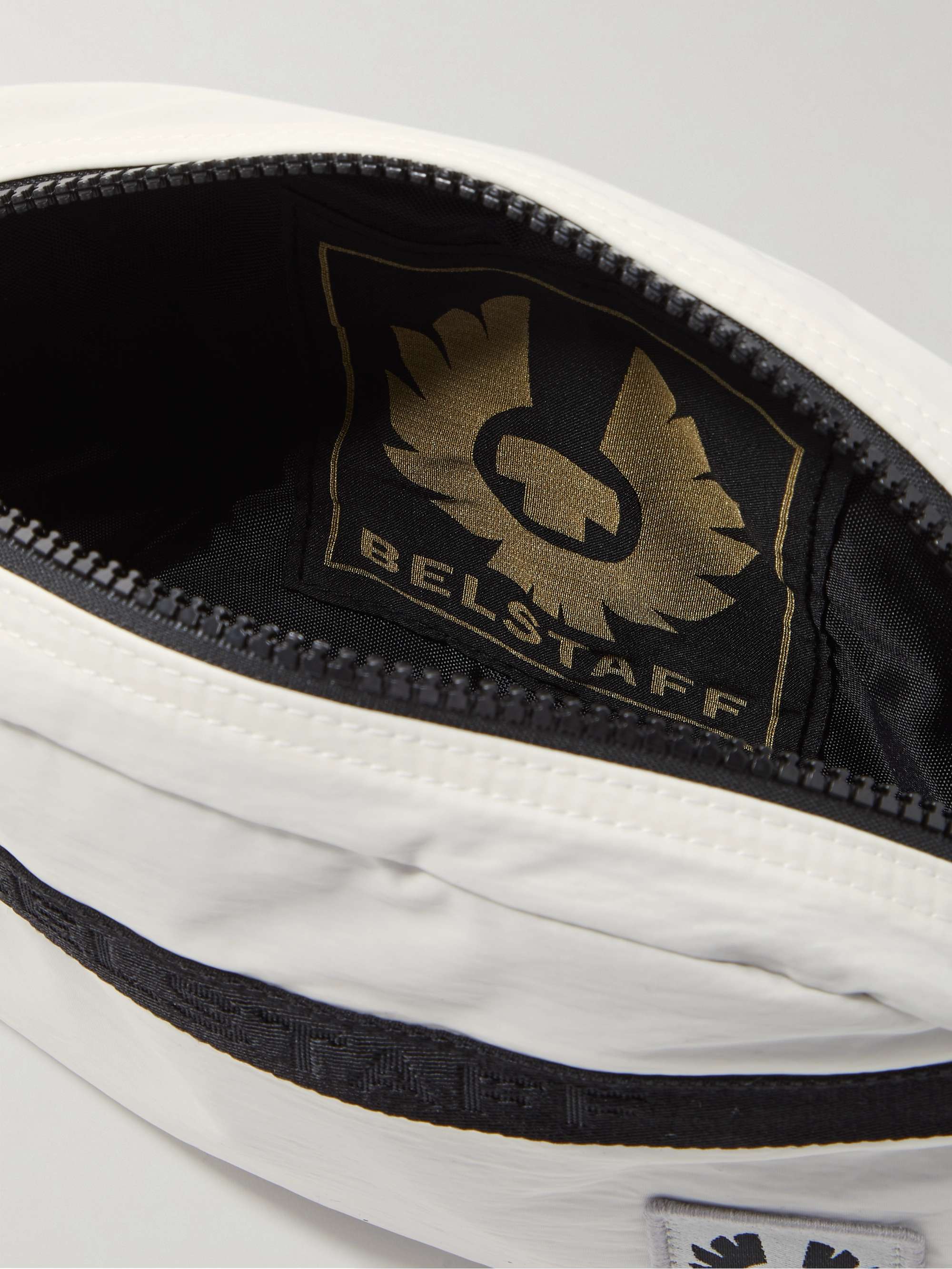 BELSTAFF Logo-Appliquéd Webbing-Trimmed Ripple Shell Belt Bag