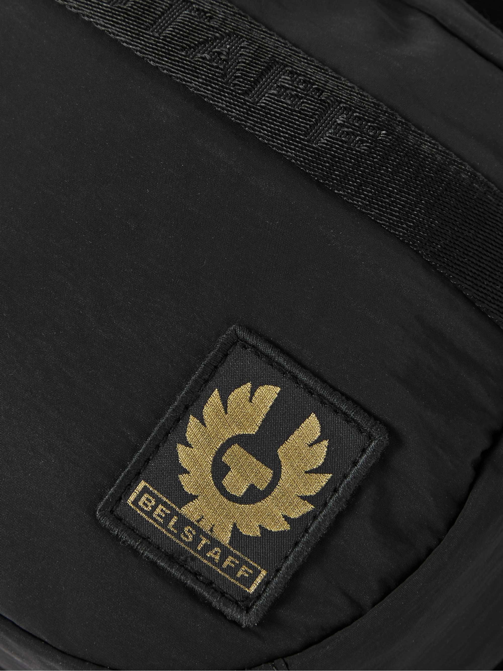 BELSTAFF Logo-Appliquéd Webbing-Trimmed Ripple Shell Belt Bag
