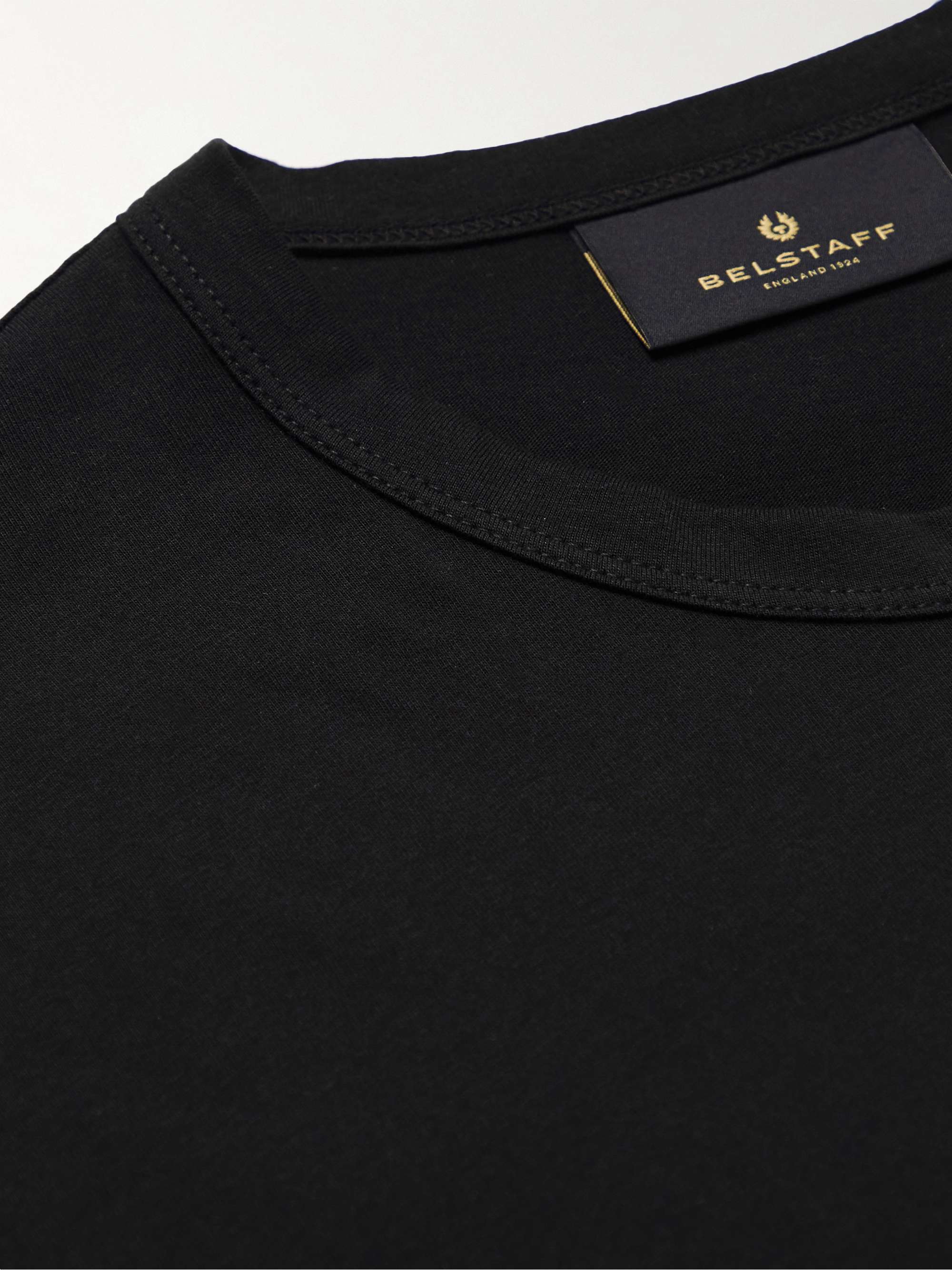 BELSTAFF Logo-Appliquéd Cotton-Jersey T-Shirt