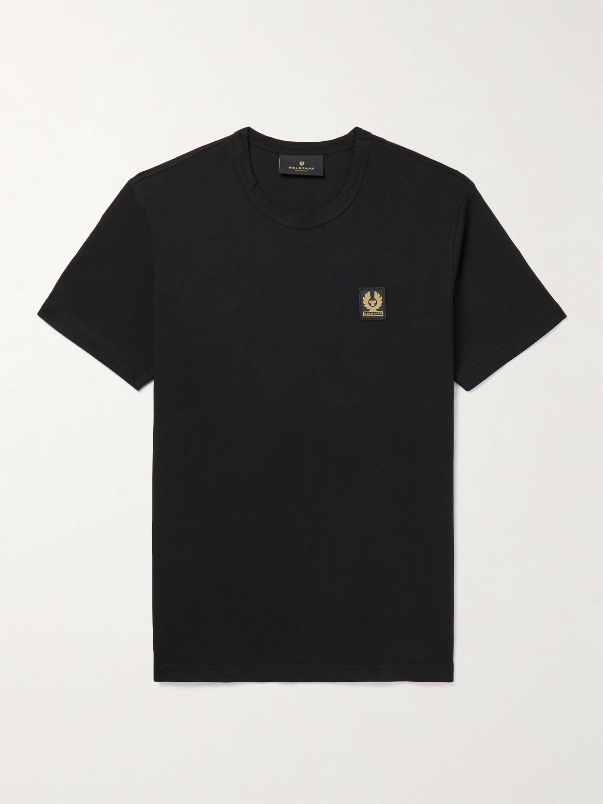 BELSTAFF Logo-Appliquéd Cotton-Jersey T-Shirt