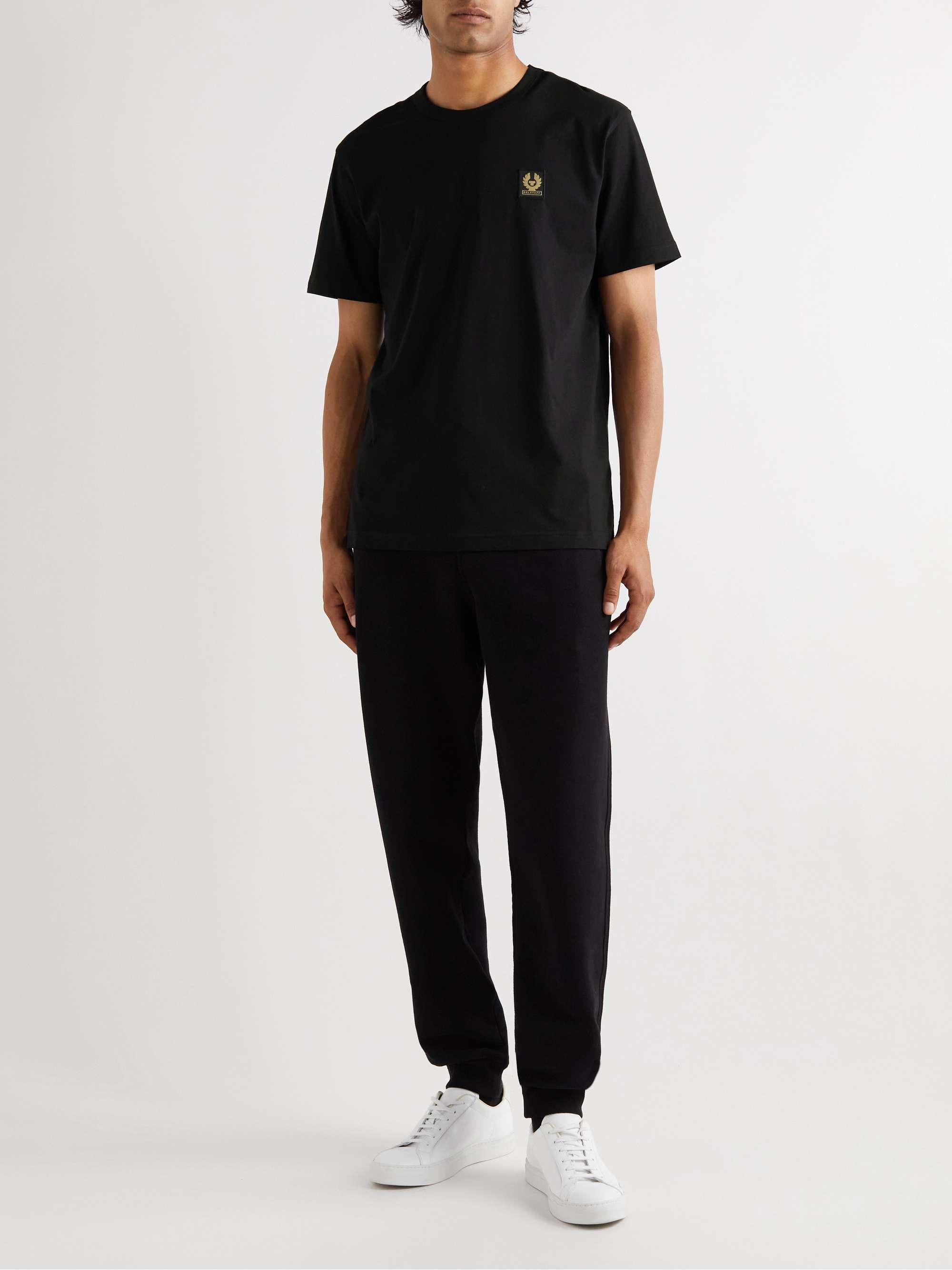 BELSTAFF Logo-Appliquéd Cotton-Jersey T-Shirt