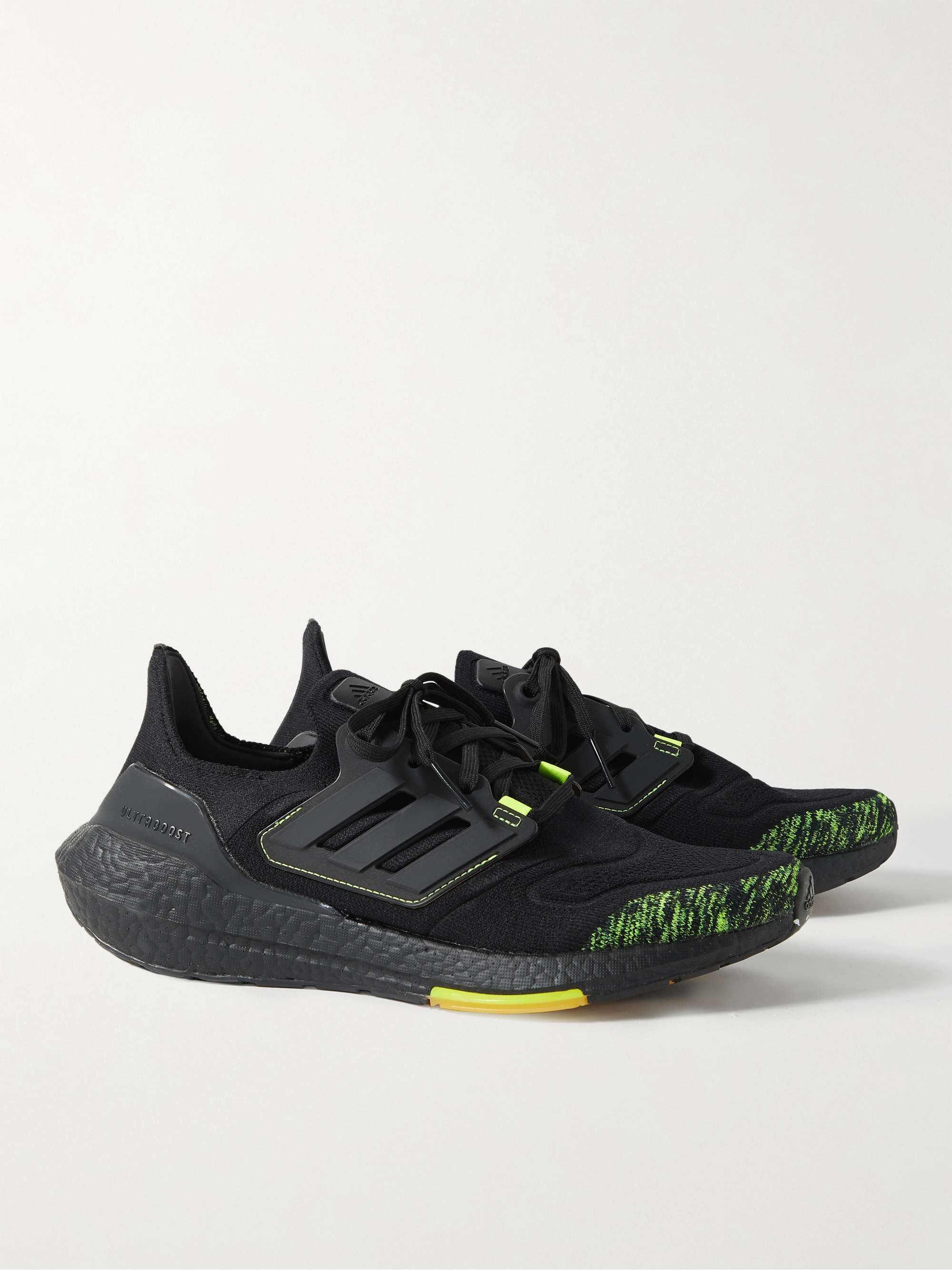 ADIDAS SPORT Ultraboost 22 Rubber-Trimmed Primeknit Sneakers