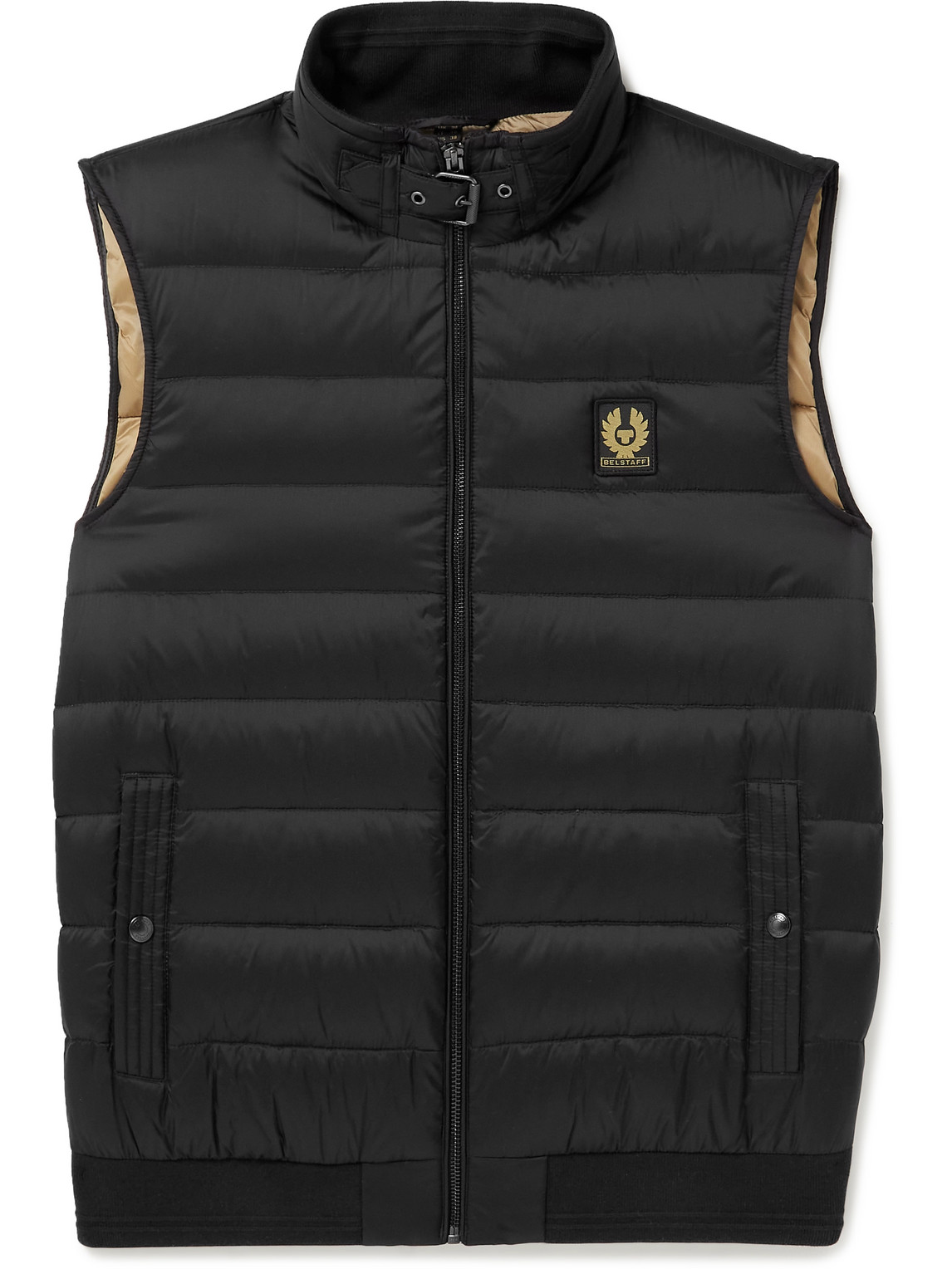 Belstaff Mens Circuit Gilet In Black