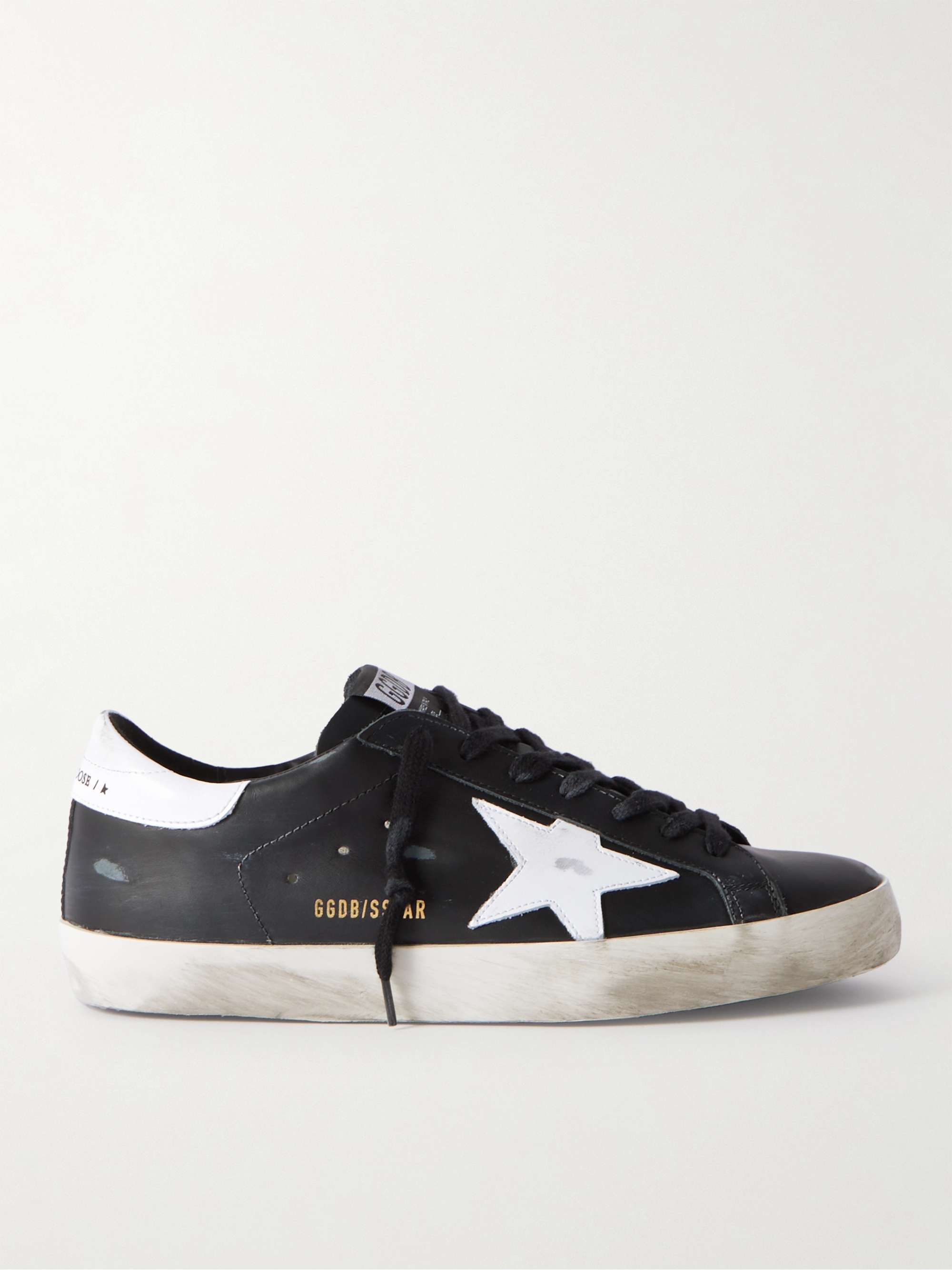 Farmakologi ventilator Miljøvenlig GOLDEN GOOSE Superstar Distressed Leather Sneakers | MR PORTER