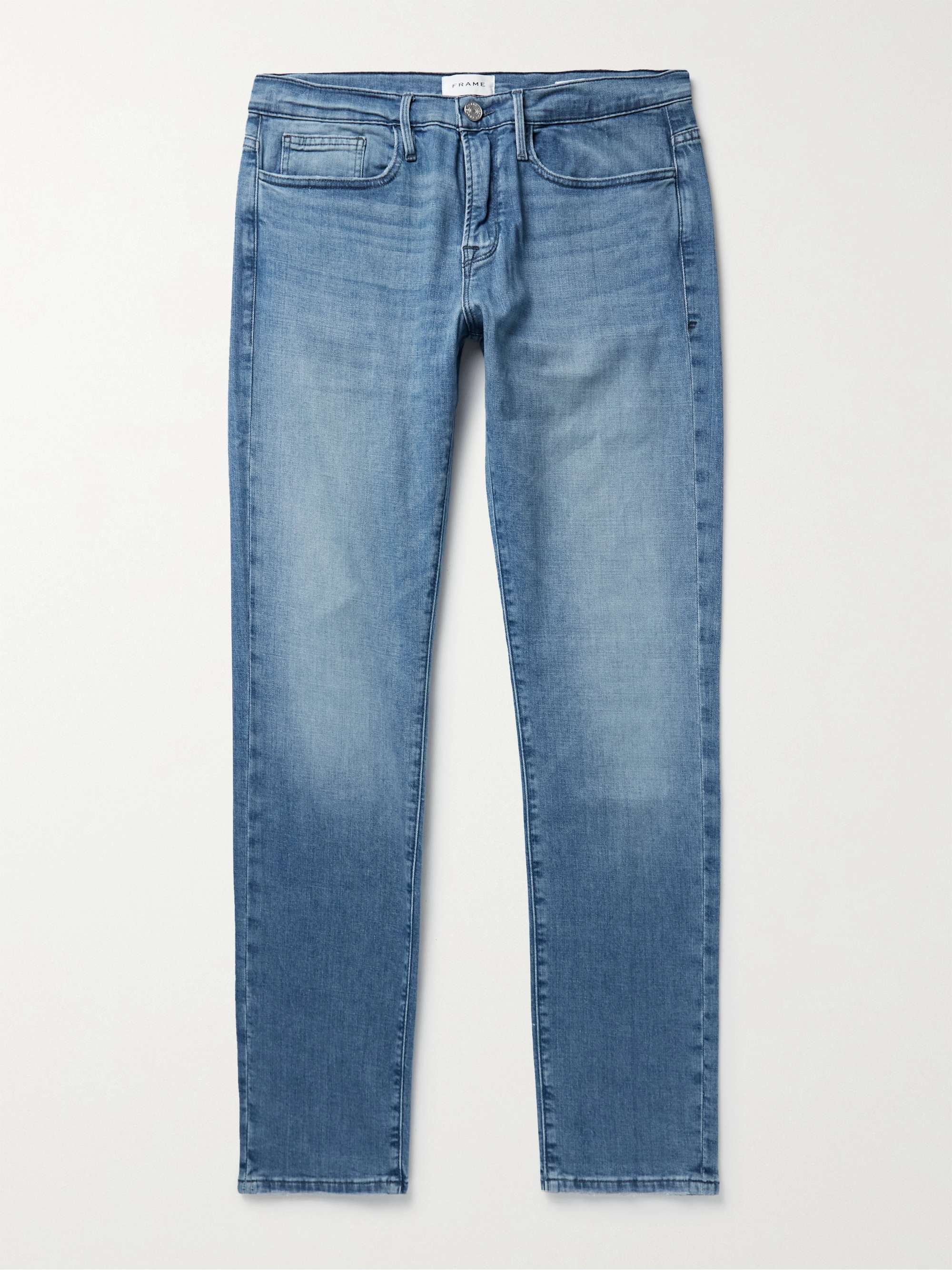 FRAME L'Homme Slim-Fit Organic Jeans for Men | MR PORTER